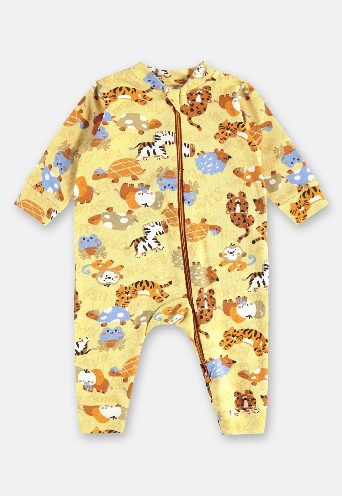 Infantil - Macacão para Menino em Suedine Up Baby Verde