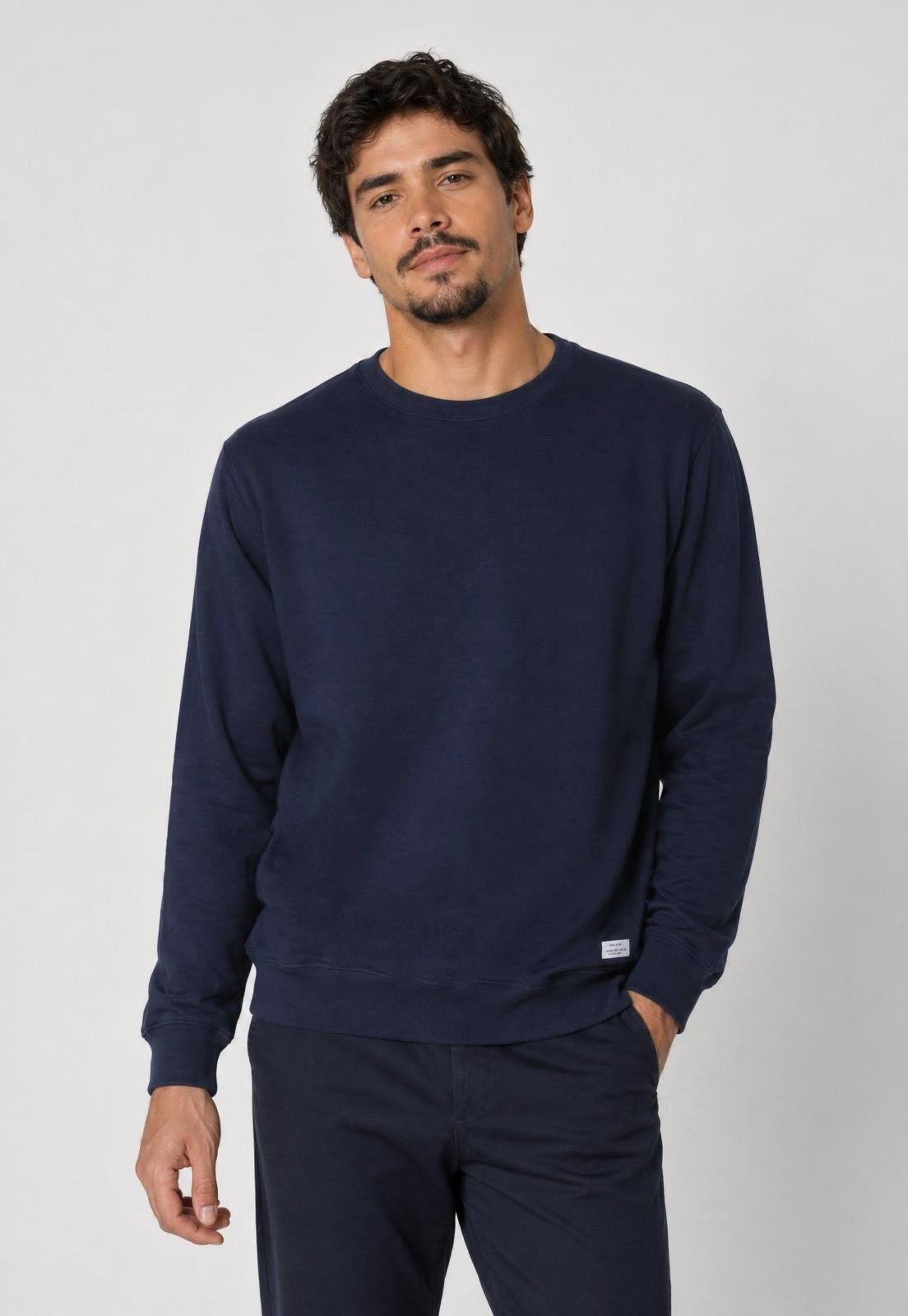 Blusa Masculina Hang Loose Regular Azul Marinho