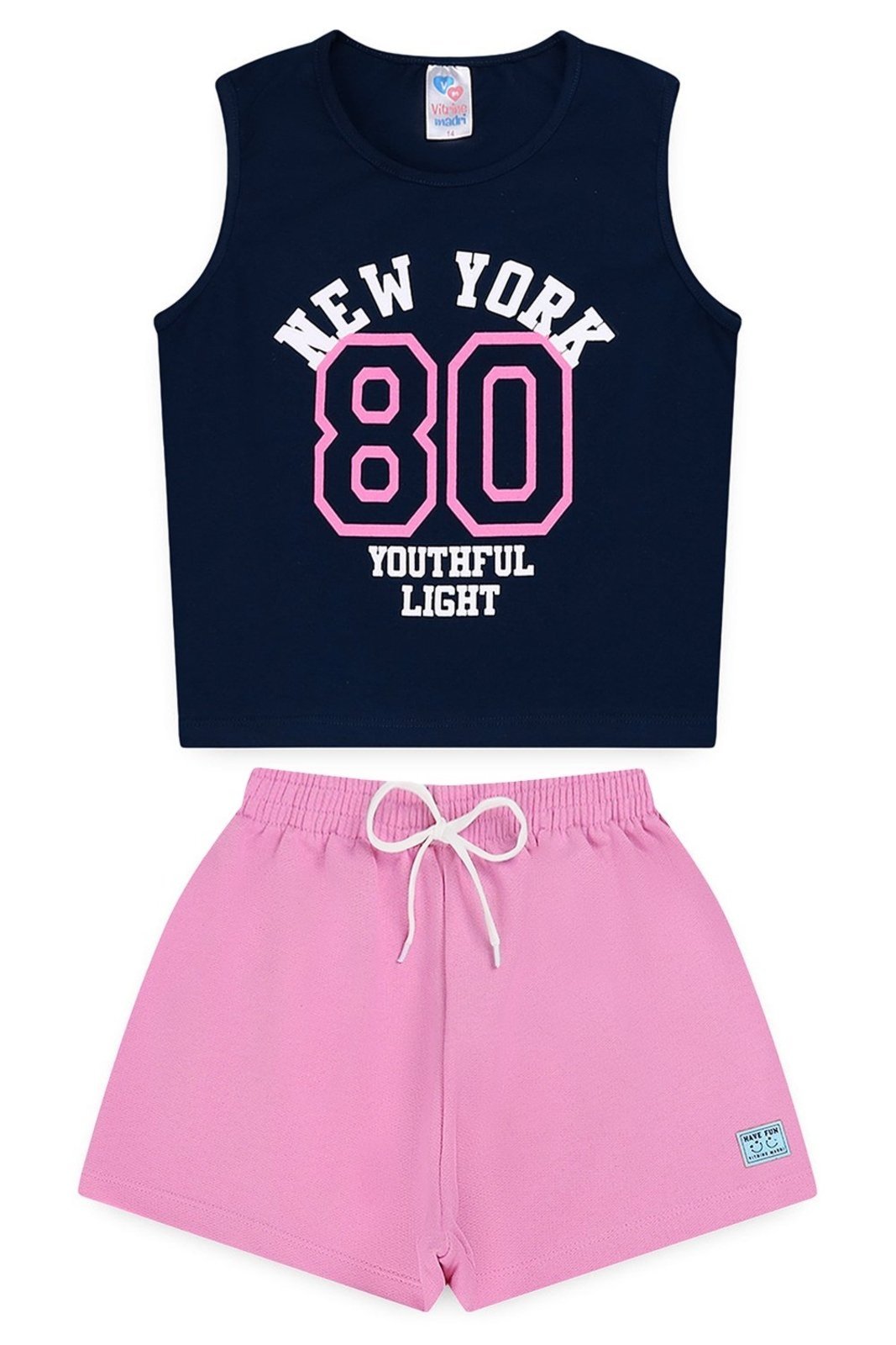 Infantil - Conjunto Juvenil Verão Feminino New York