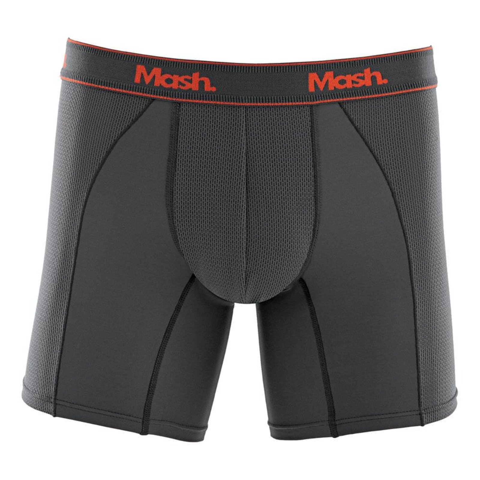 Vista 2 Cueca Boxer Mash Masculina Microfibra Active Elástico azul MASH azul