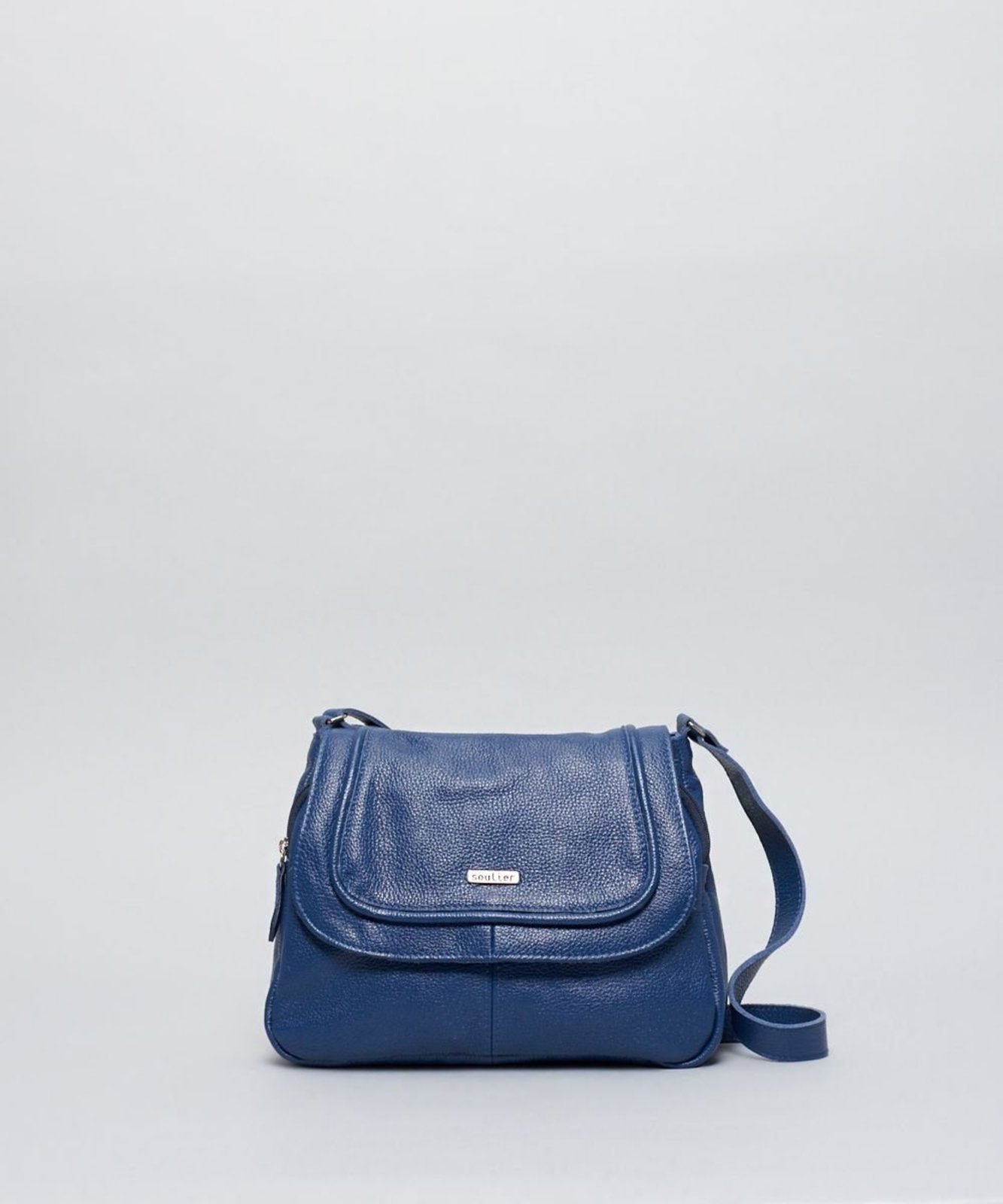 Bolsa m Couro Esther - Marinho u - marinho