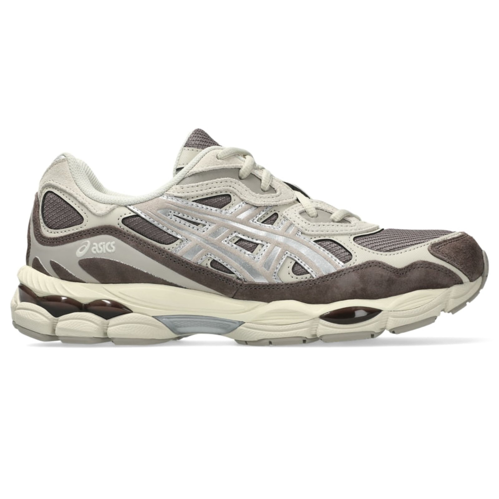 Tênis ASICS GEL-NYC - Unissex - Marrom/Prata
