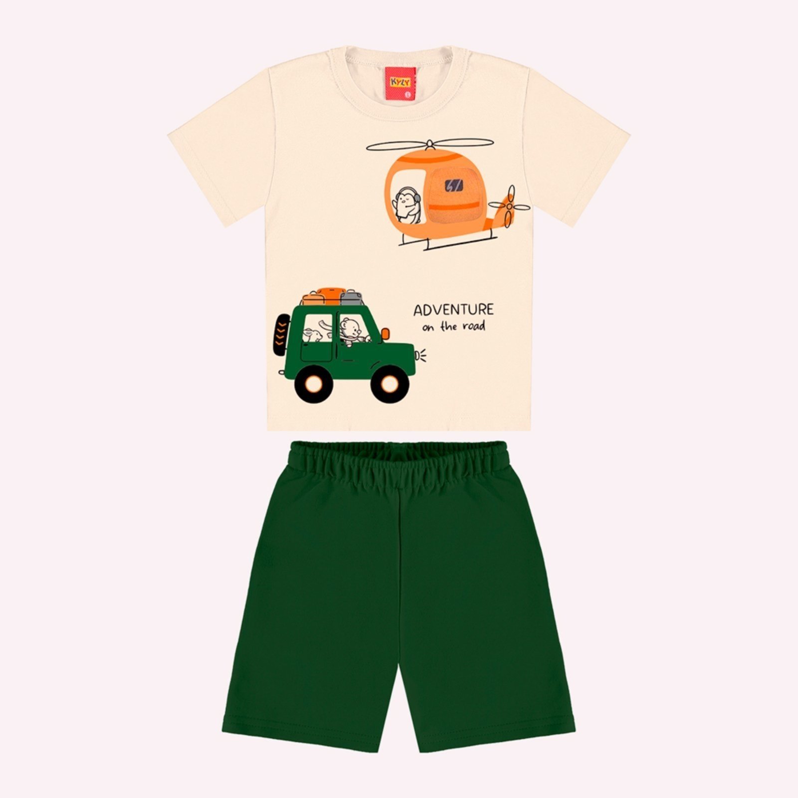 Infantil - Conjunto em Algodão Menino Kyly