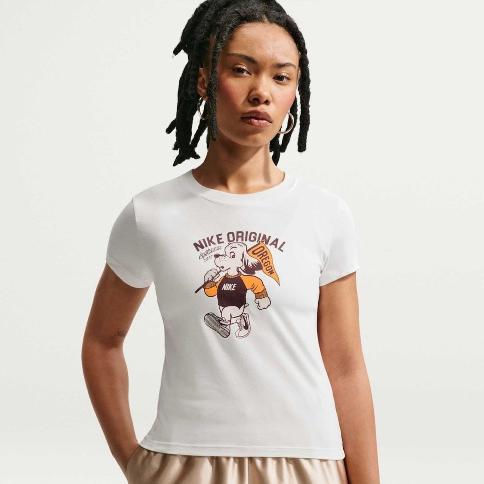 Camiseta Cropped Nike Sportswear Chill Knit MSC Feminina