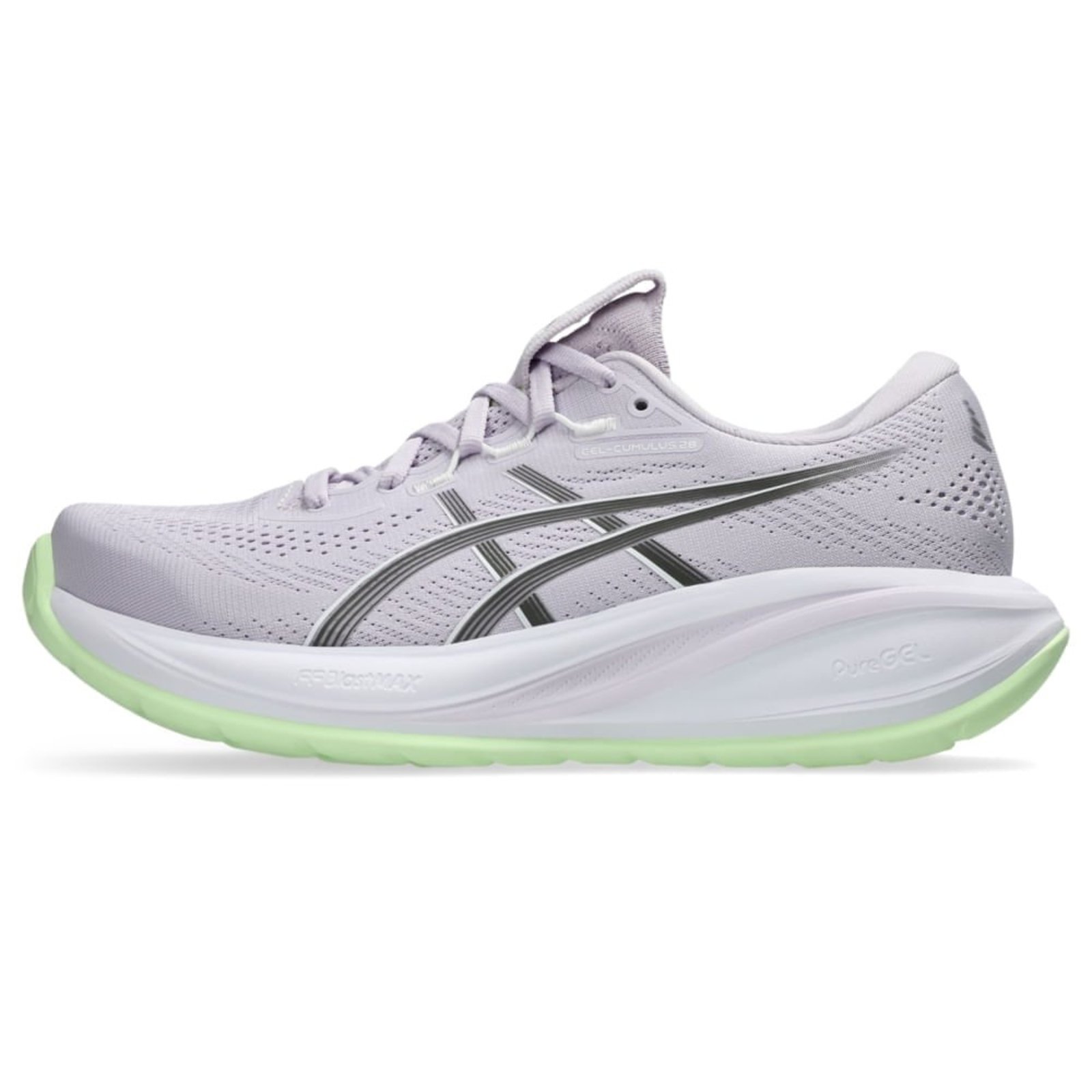 Tênis ASICS GEL-Cumulus 28 - Feminino - Vermelho/Amarelo