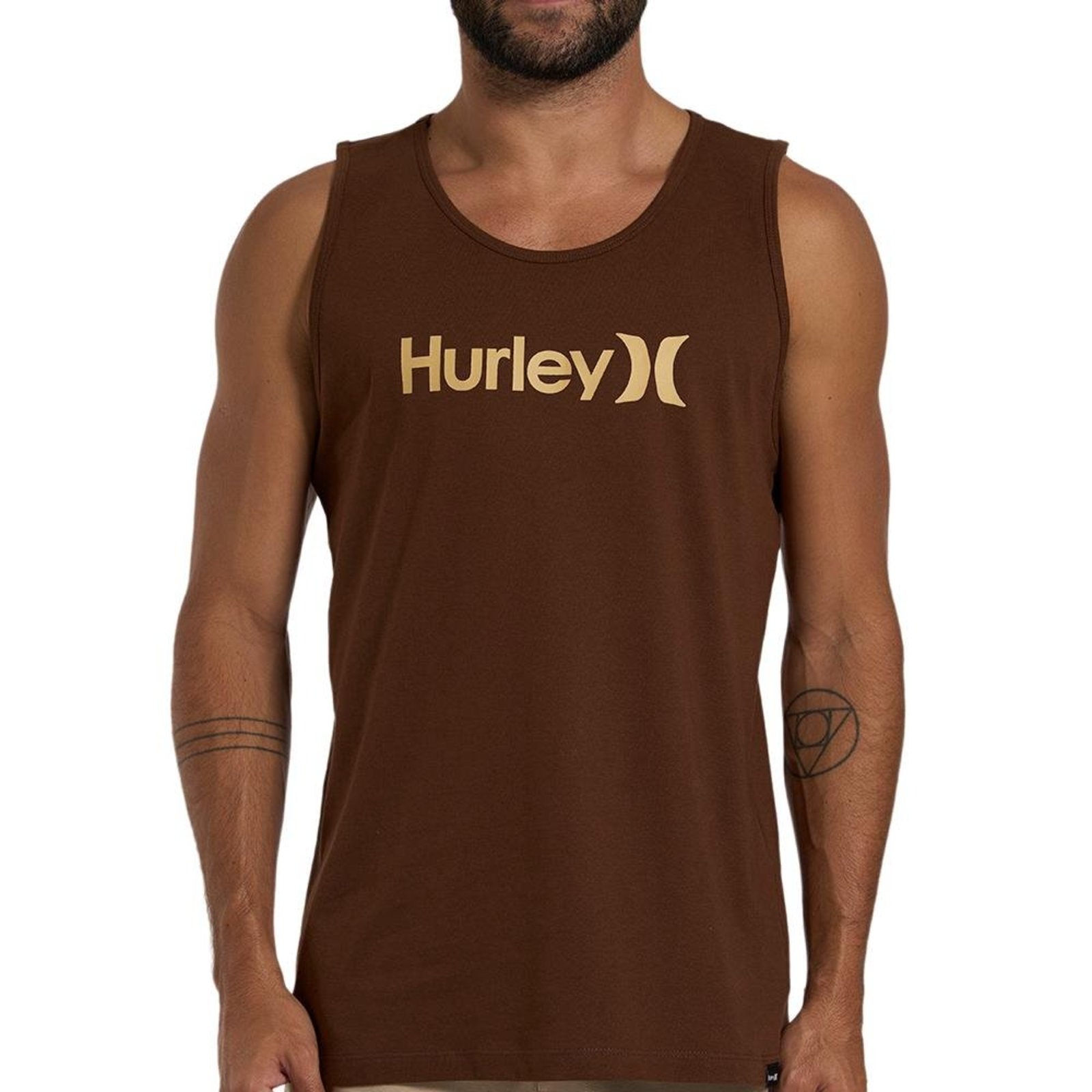 Regata Hurley O&O Solid WT26 Masculina Marrom