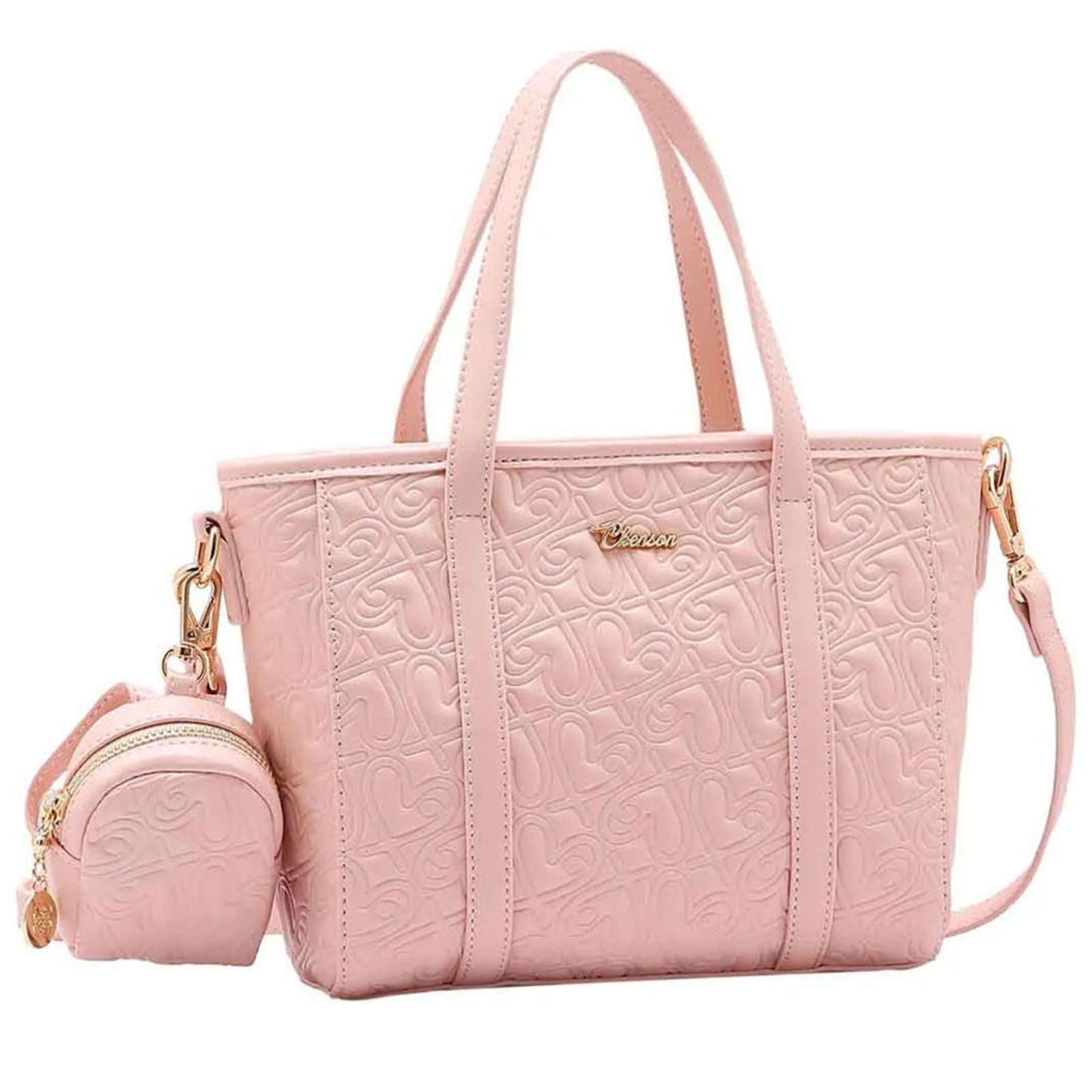 Bolsa Feminina Chenson Cg85102 1825102 Rosa