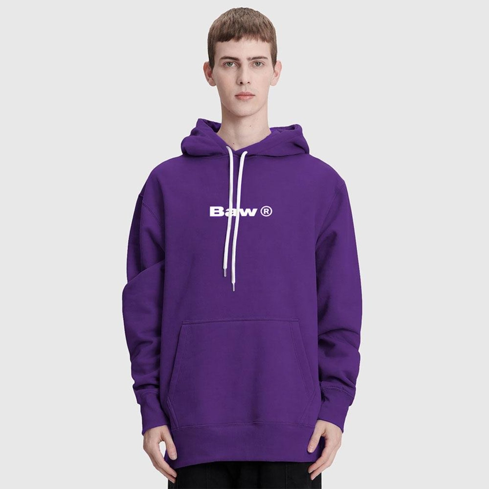 MOLETOM BASIC LOGO Roxo
