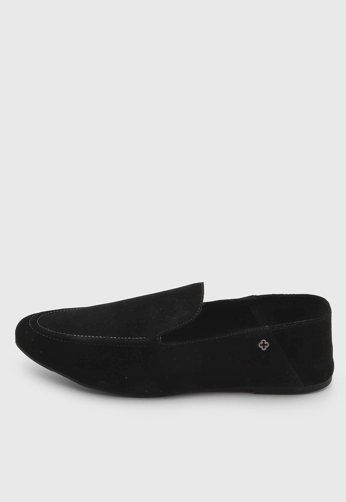 Mocassim Feminino Capodarte Couro Preto