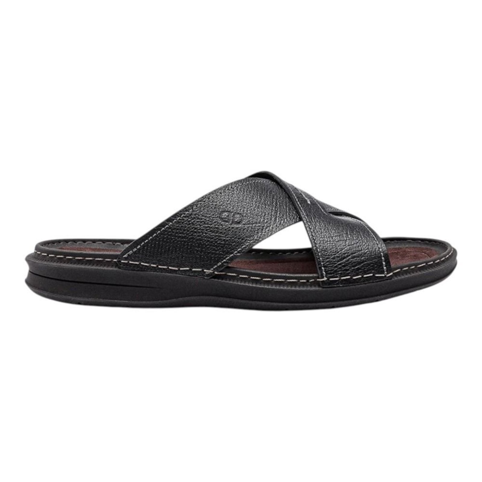 Sandália Democrata Easy Lazy Masculina - Preto - Democrata