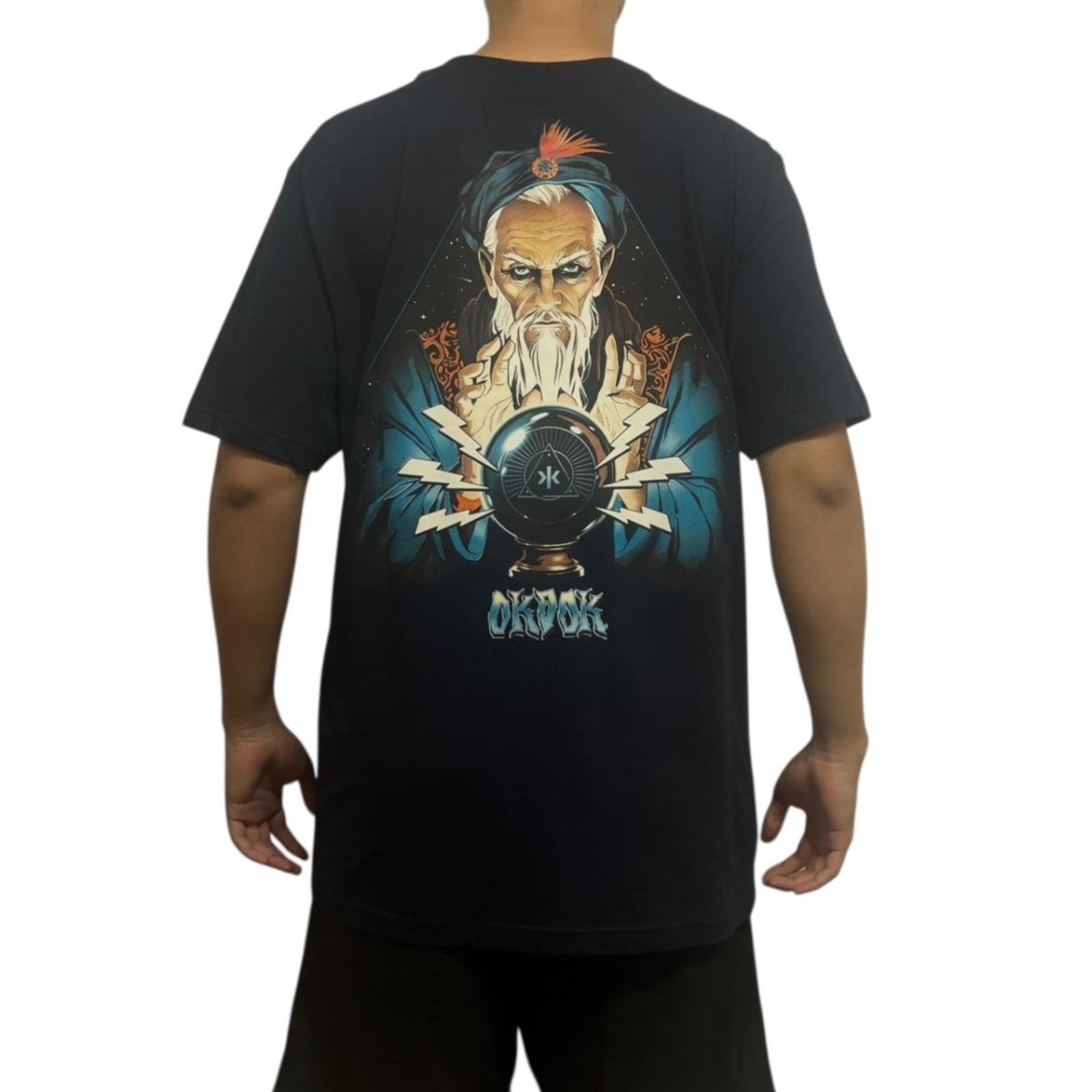 Camiseta Classic Art Of Magic- Okdok - Azul Marinho