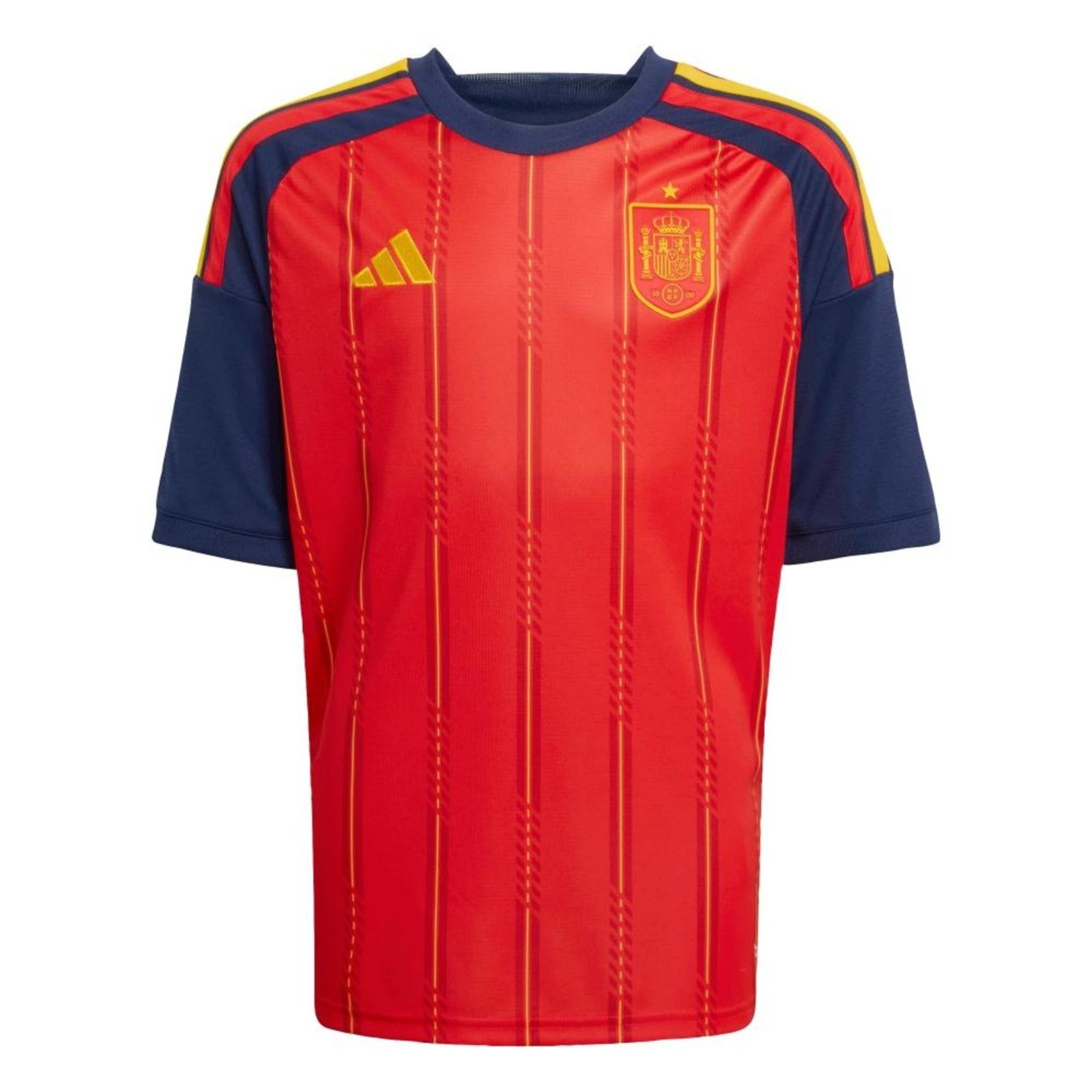 Infantil – Camisa I Spain 26 adidas Performance Vermelho