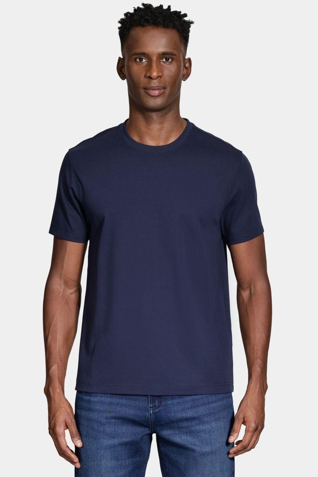 Camiseta Aramis Aramis Manga Curta Supima Modal Navy