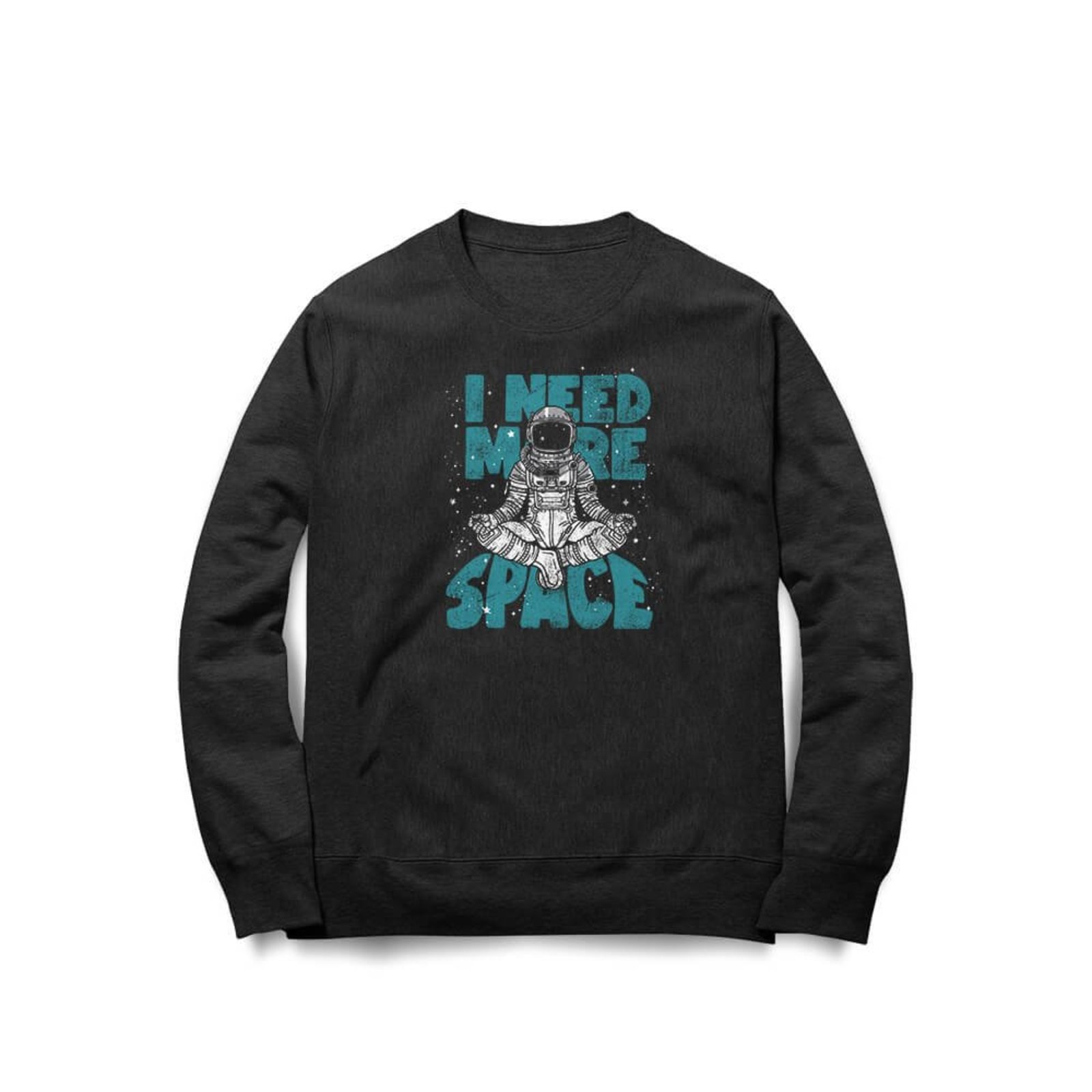 Moletom I Need More Space - Preto - Casual - Studio Geek
