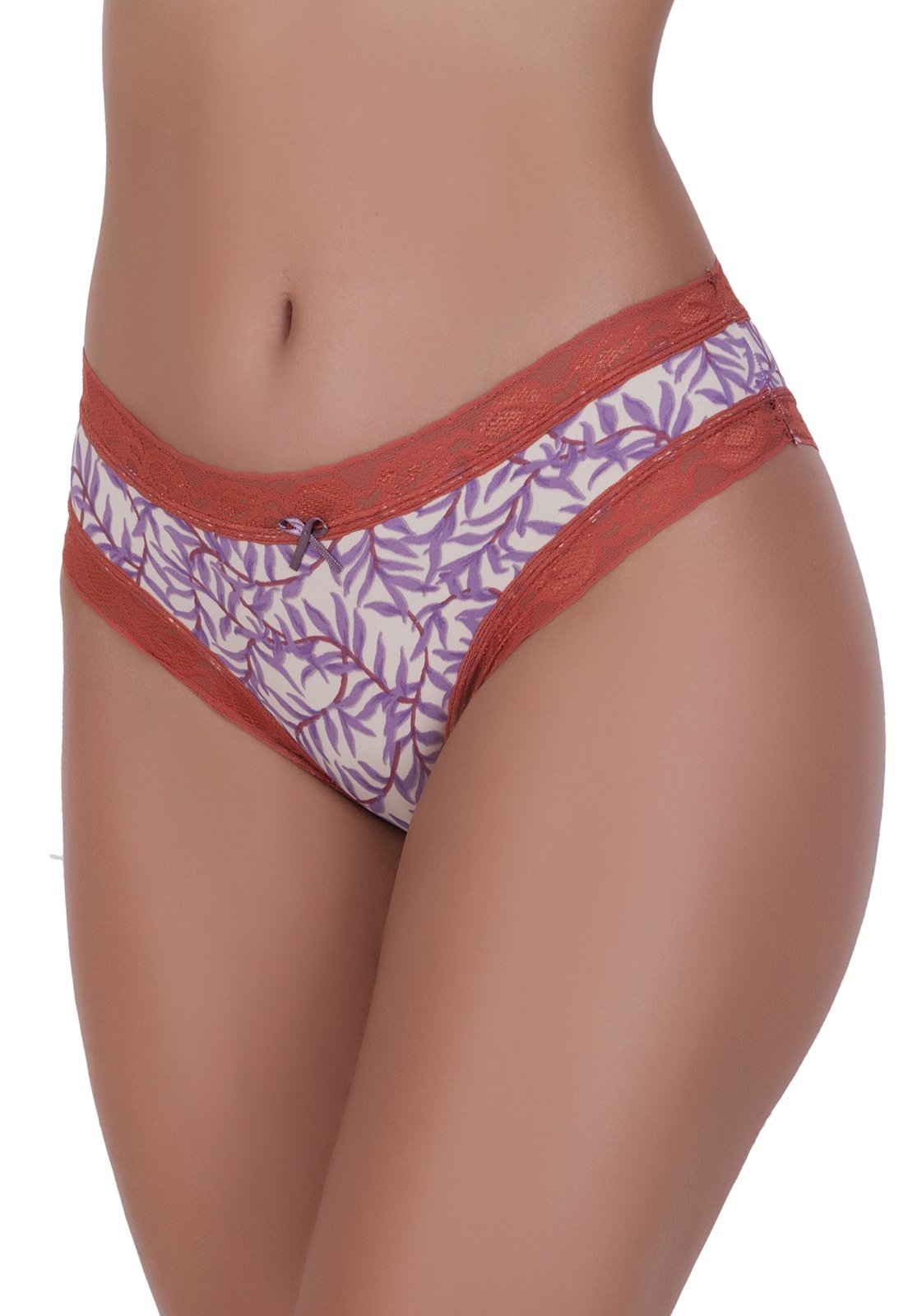 Vista 3 Kit 3 Calcinhas Déborah Microfibra Concept Lingerie multicolorido Concept Lingerie multicolorido