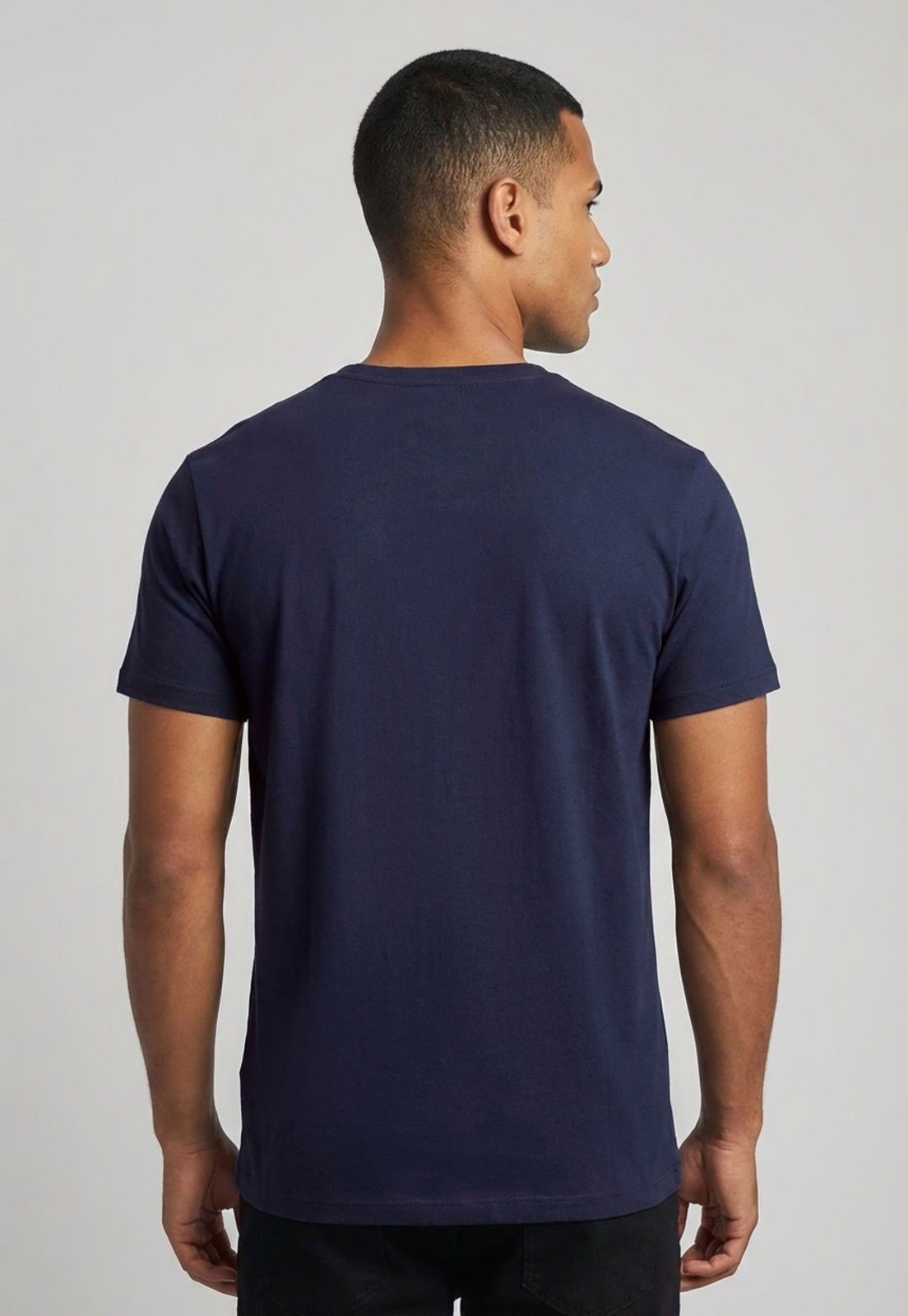 Vista 3 Camiseta Masculina Colcci Estampada azul marinho Colcci azul marinho