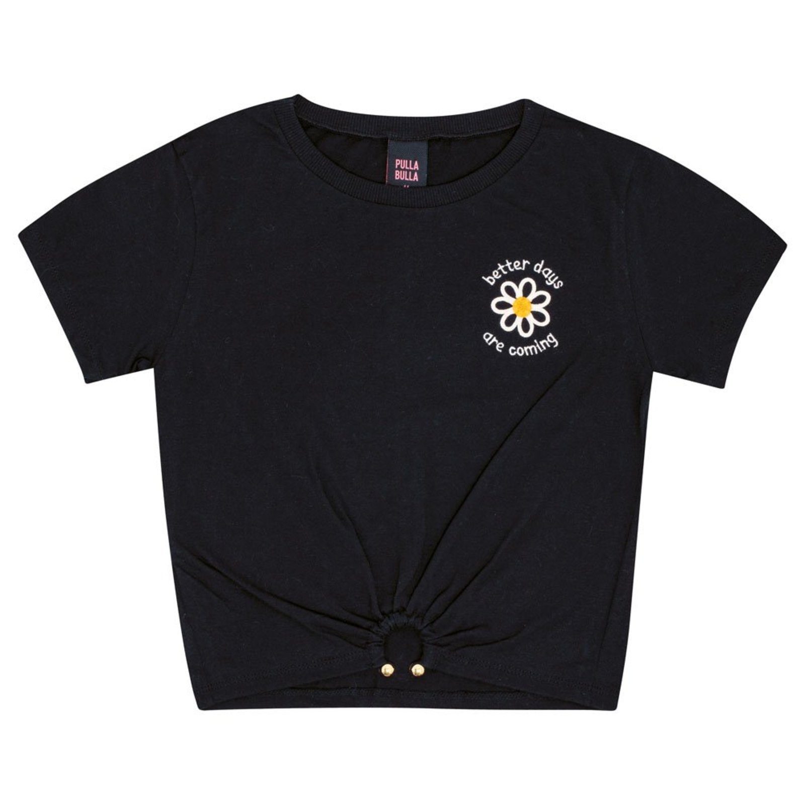 Infantil - Blusa Juvenil Menina - Preto - 50809-51