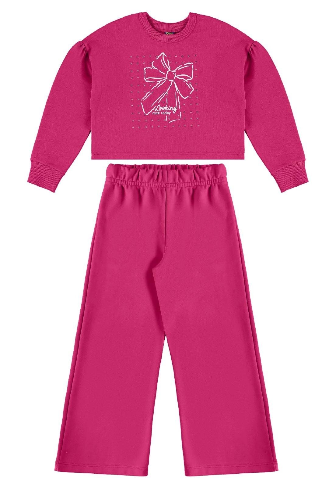 Infantil - Conjunto Looking Cute Today Bee Loop Preto
