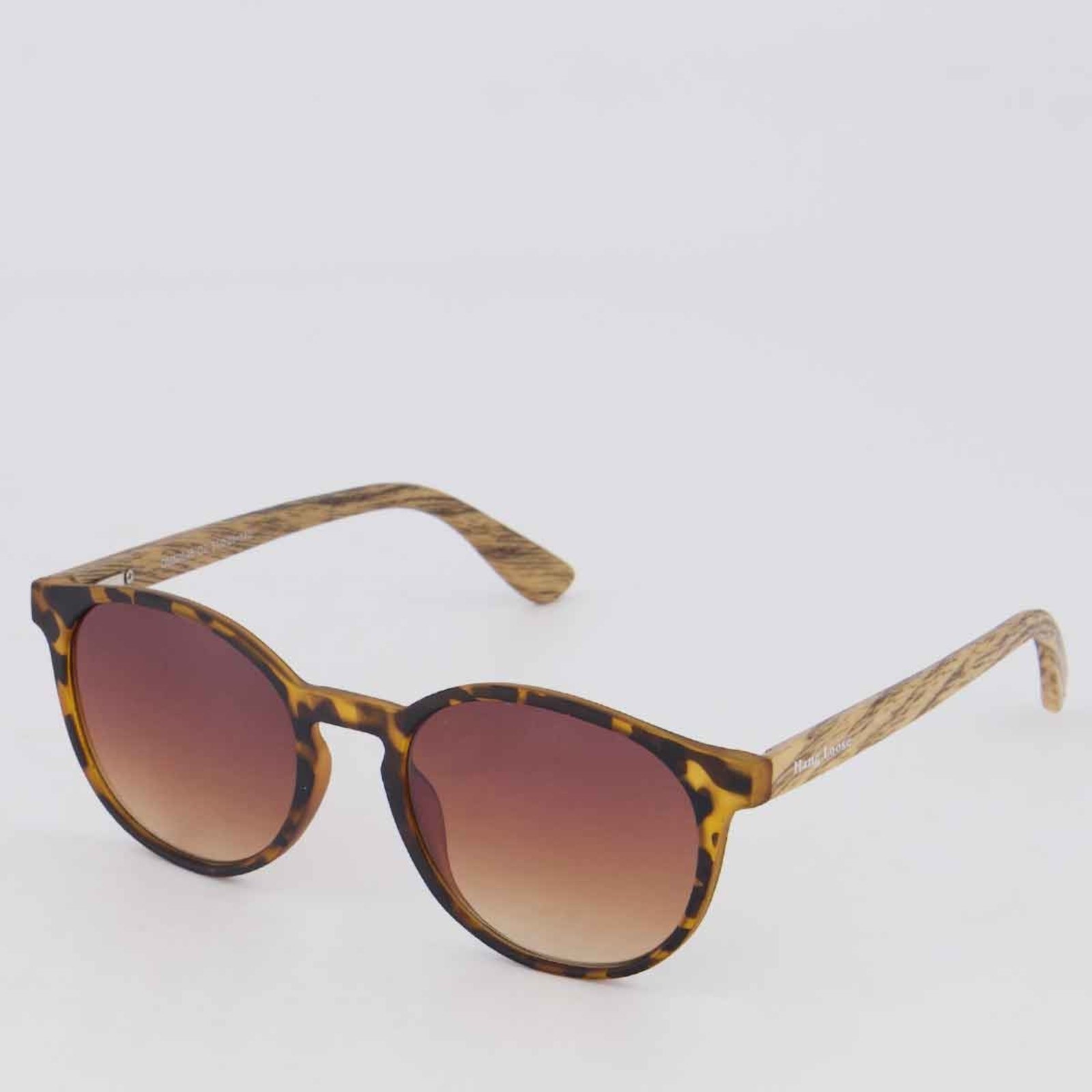 Óculos de Sol Hang Loose Beady Preto e Verde Fosco