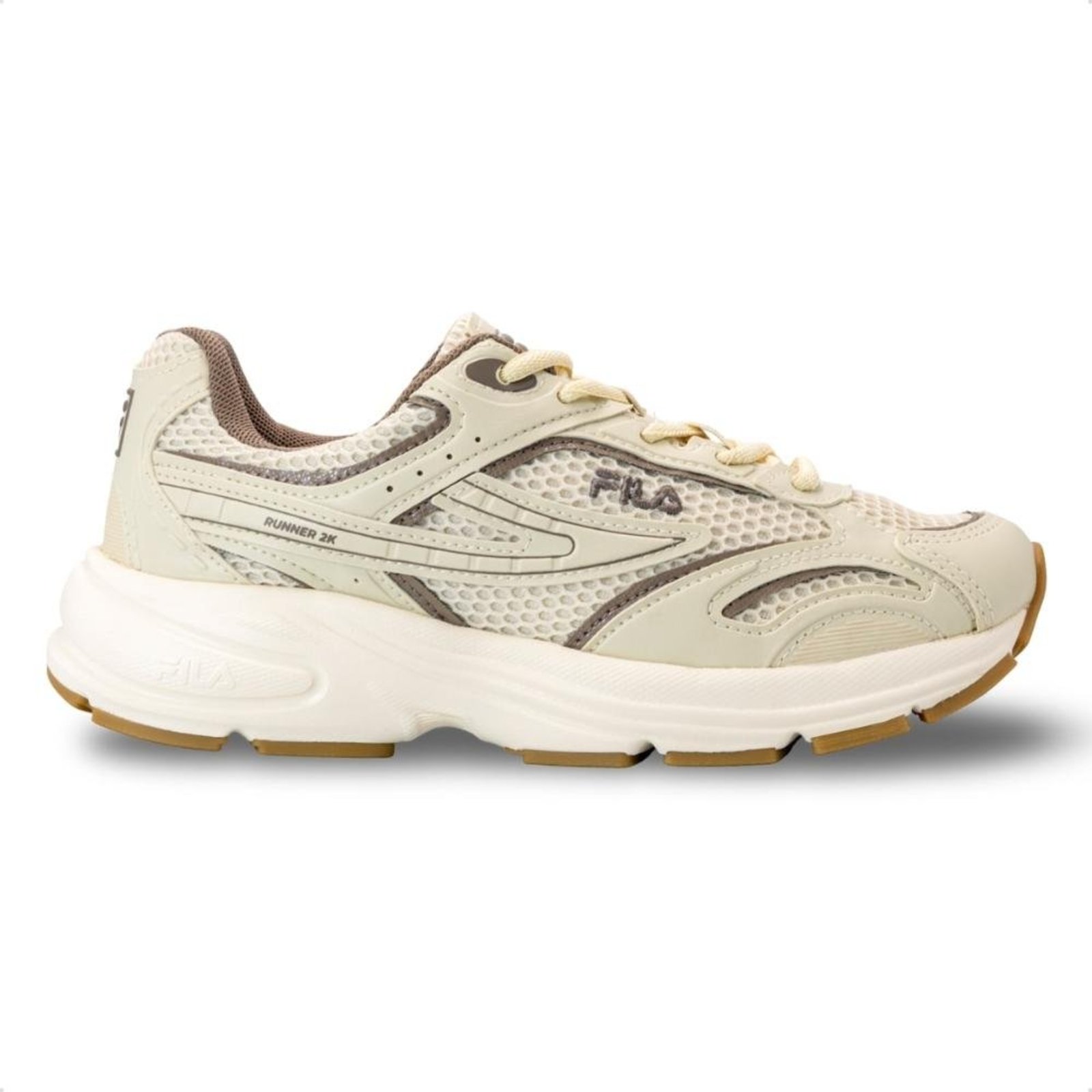 Tênis Fila Feminino Runner 2K Casual Nude