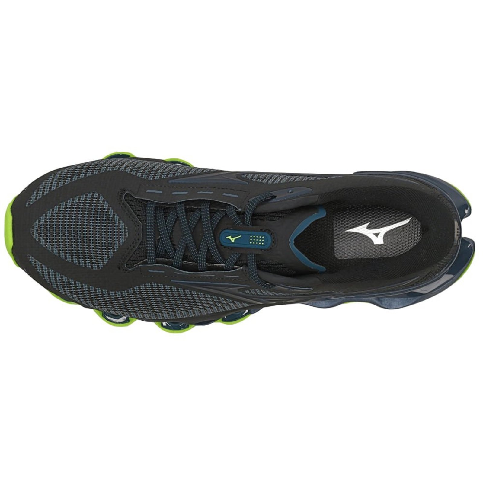 Vista 3 Tênis Mizuno Wave Prophecy 15 Masculino preto Mizuno preto