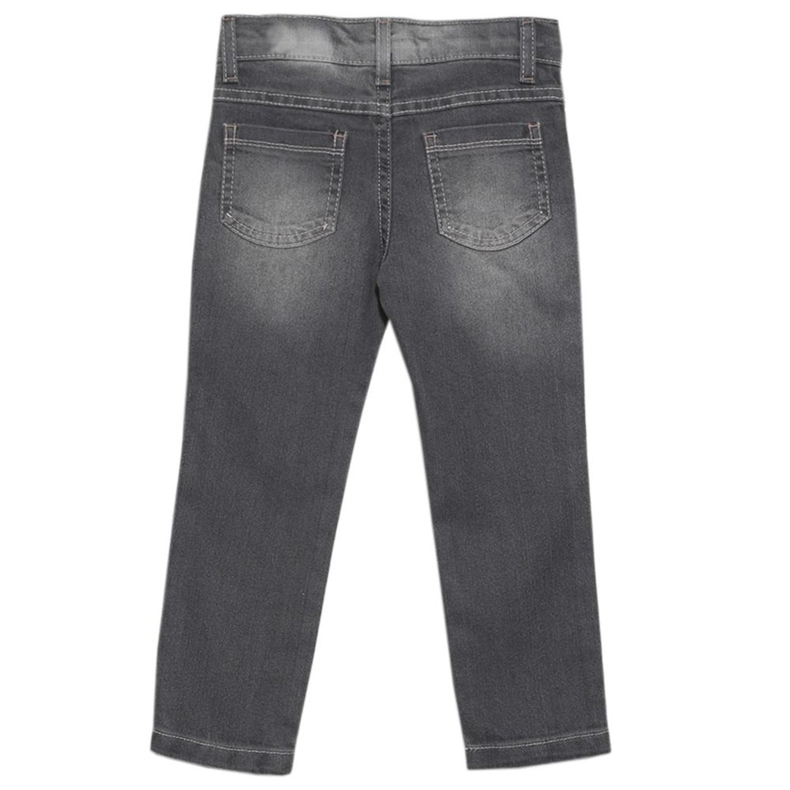Vista 3 Infantil - Calça Popstar Skinny cinza Popstar cinza