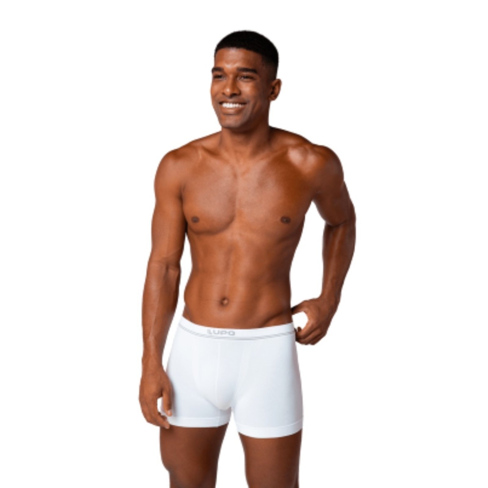 Cueca Masculina Boxer Sem Costura Lupo
