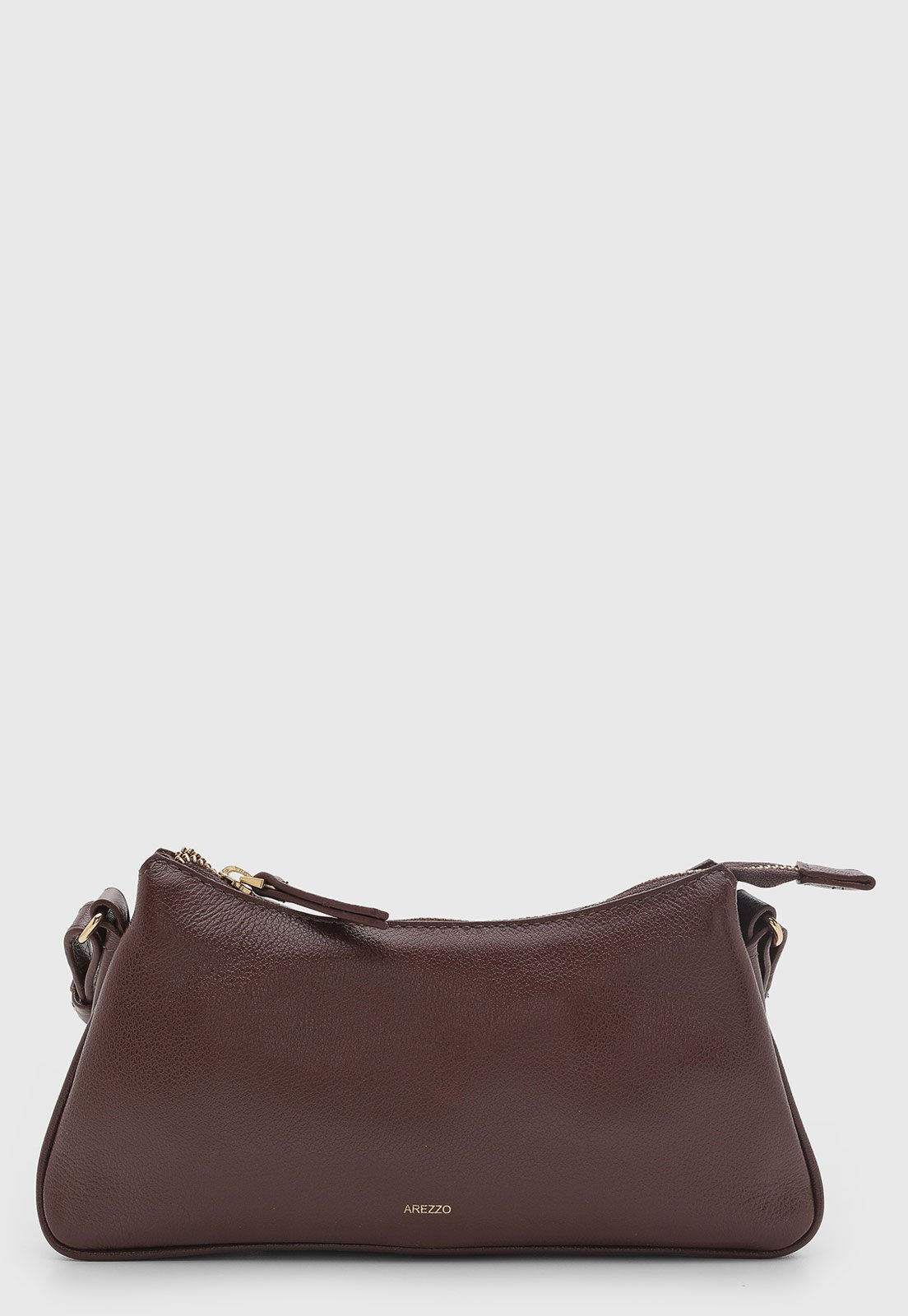 Bolsa Feminina Arezzo Estruturada Couro Marrom