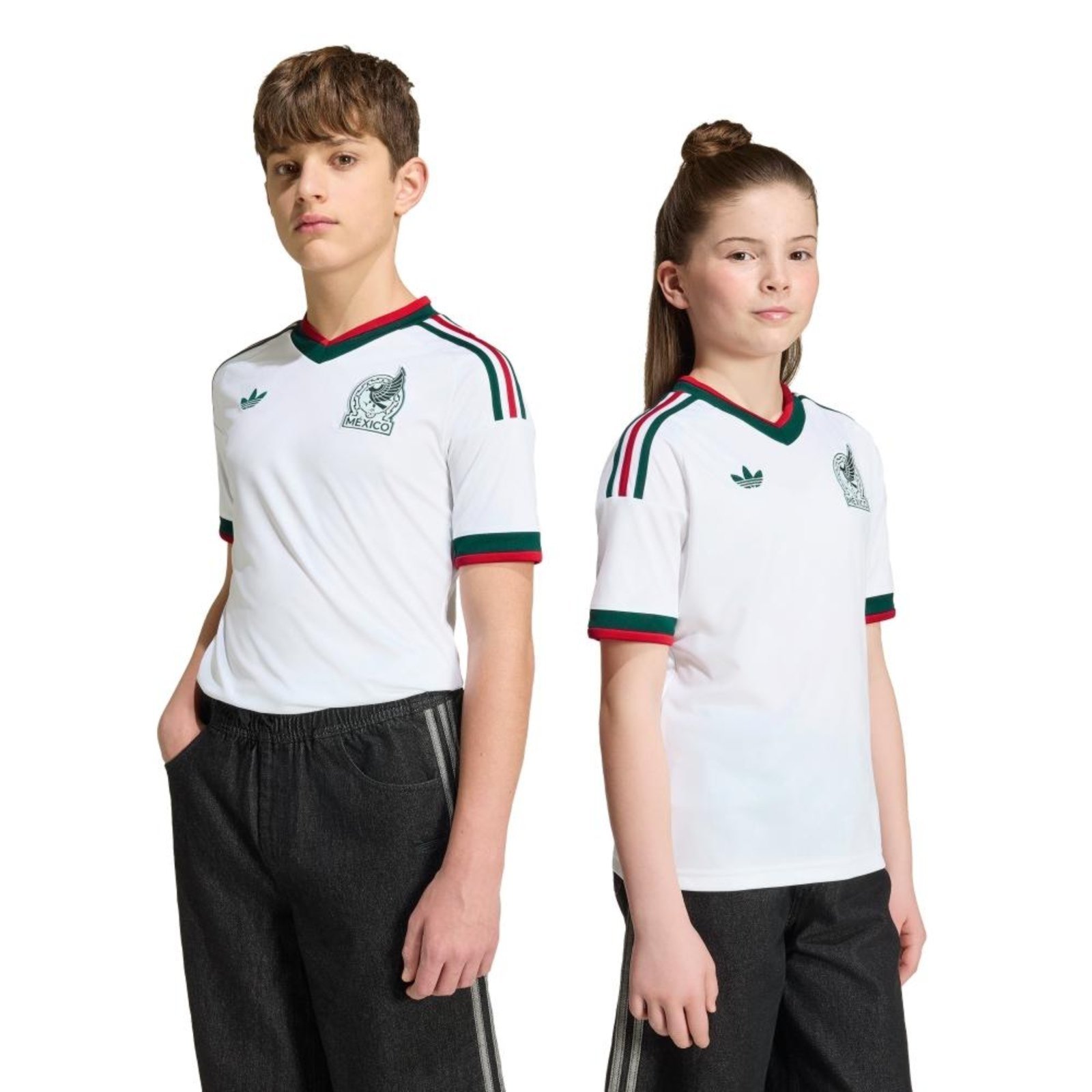 Infantil - Camisa II Seleção Nacional do México 26 adidas Performance Branco