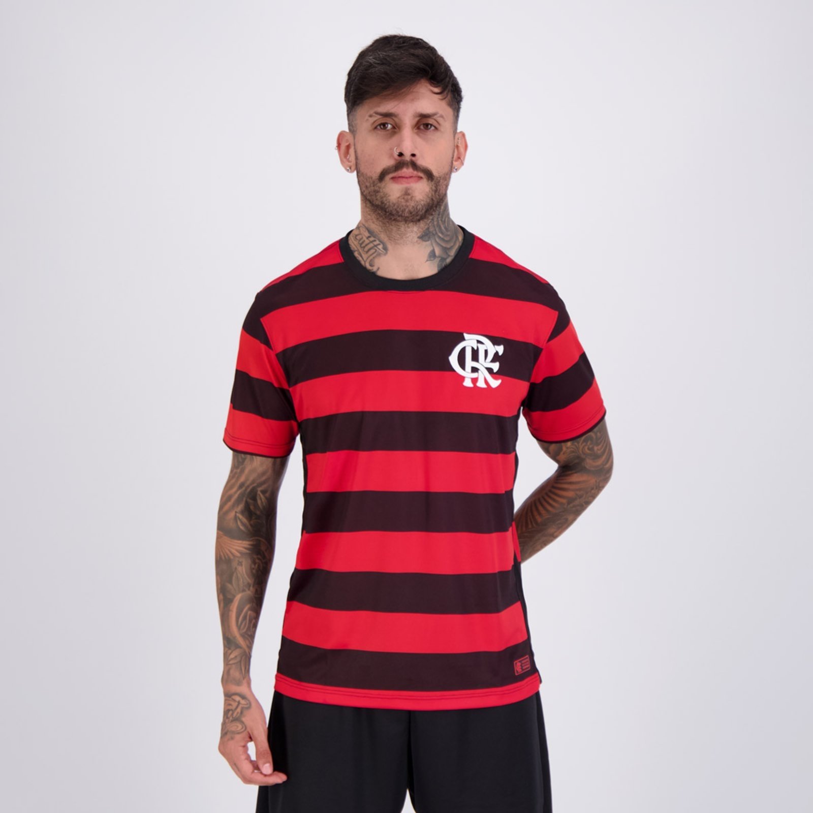 Camisa Flamengo Rubro Negro Listrada