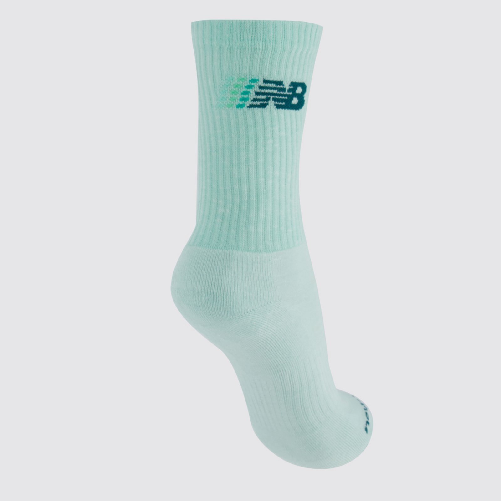Vista 3 Meia New Balance Cano Alto Graphic Feminina verde New Balance verde