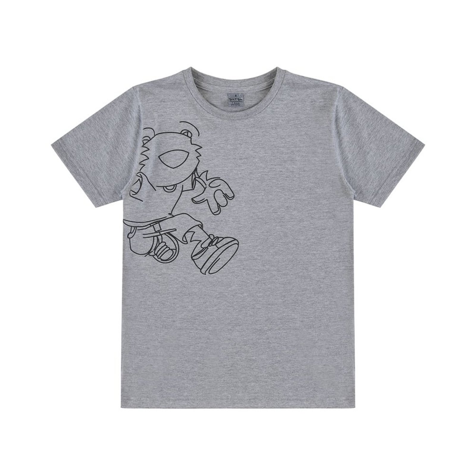 Infantil - Camiseta Manga Curta Menino Tigor T. Tigre