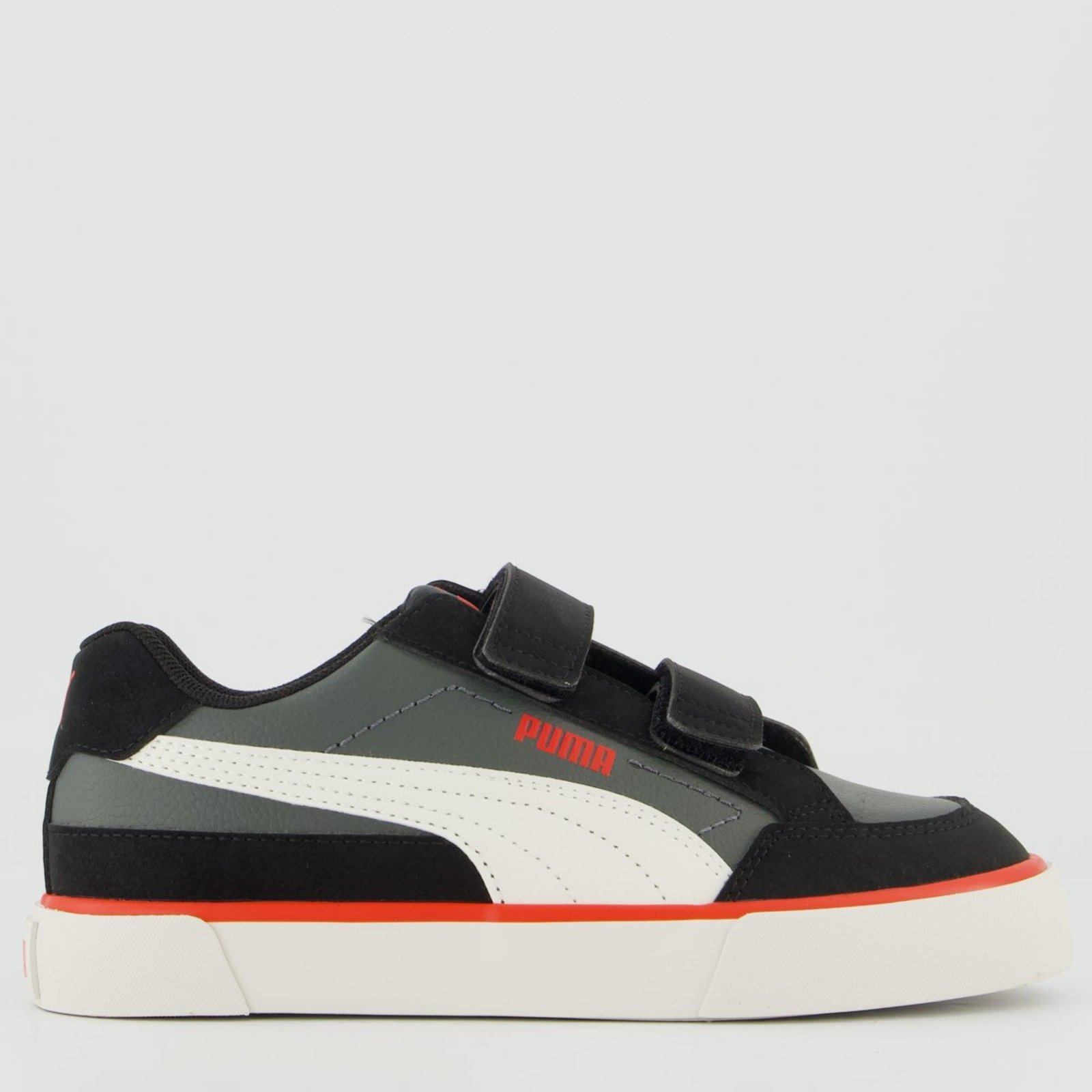 Infantil - Tênis Puma Court Classic Vulc V Preto