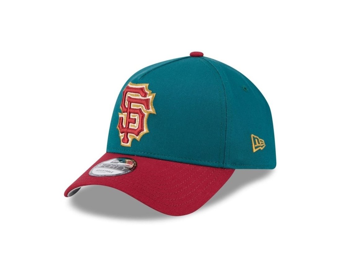 Bone New Era 9FORTY A-FRAME SNAPBACK San Francisco Giants MLB Verde