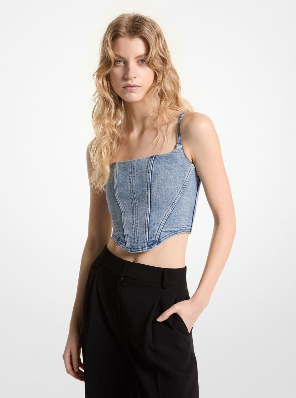 Blusa Cropped Jeans Mt440ofeb1918