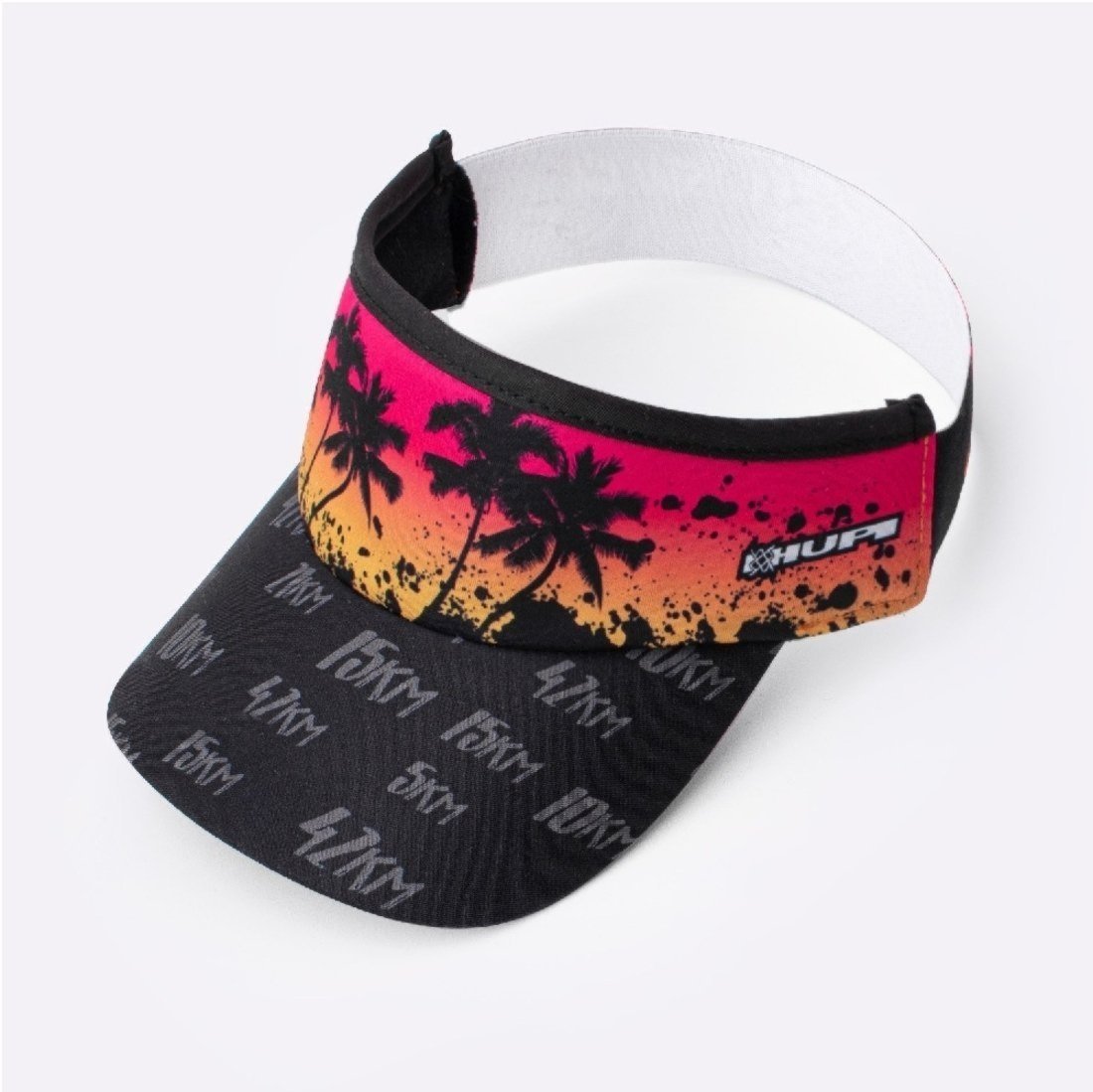 Viseira para Corrida HUPI Sunset Preto