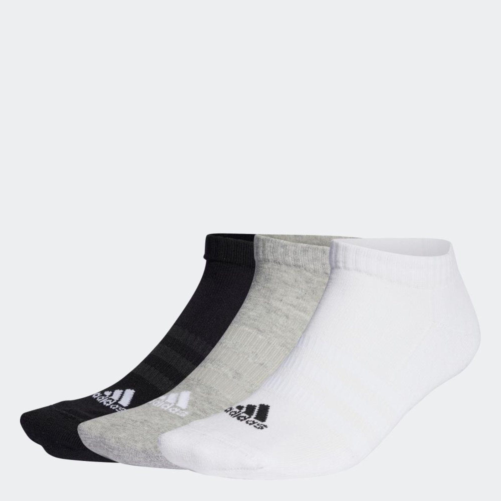 Vista 3 Meias Amortecidas Cano Baixo 3 Pares adidas Performance adidas performance cinza