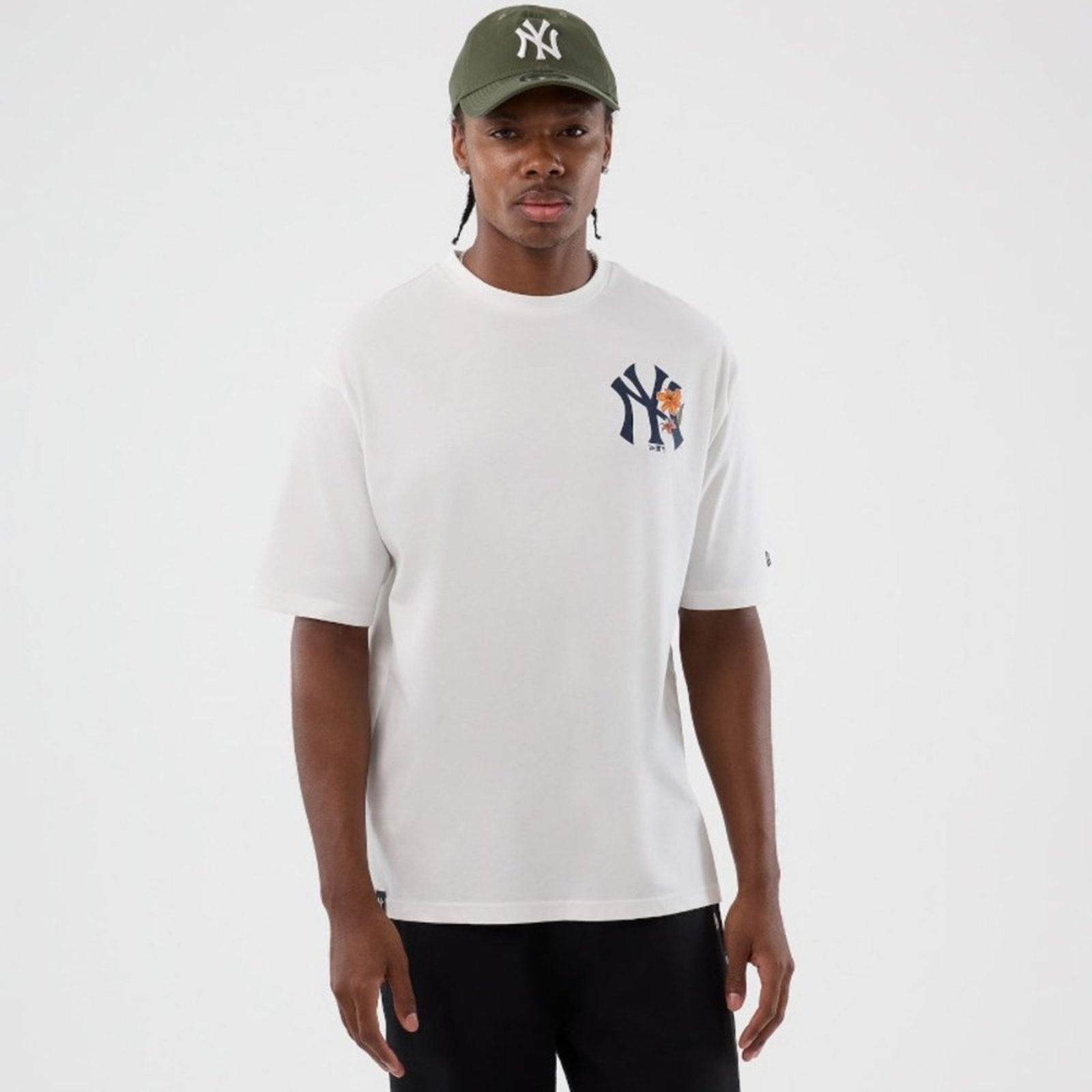 Camiseta New Era Regular New York Yankees Branco