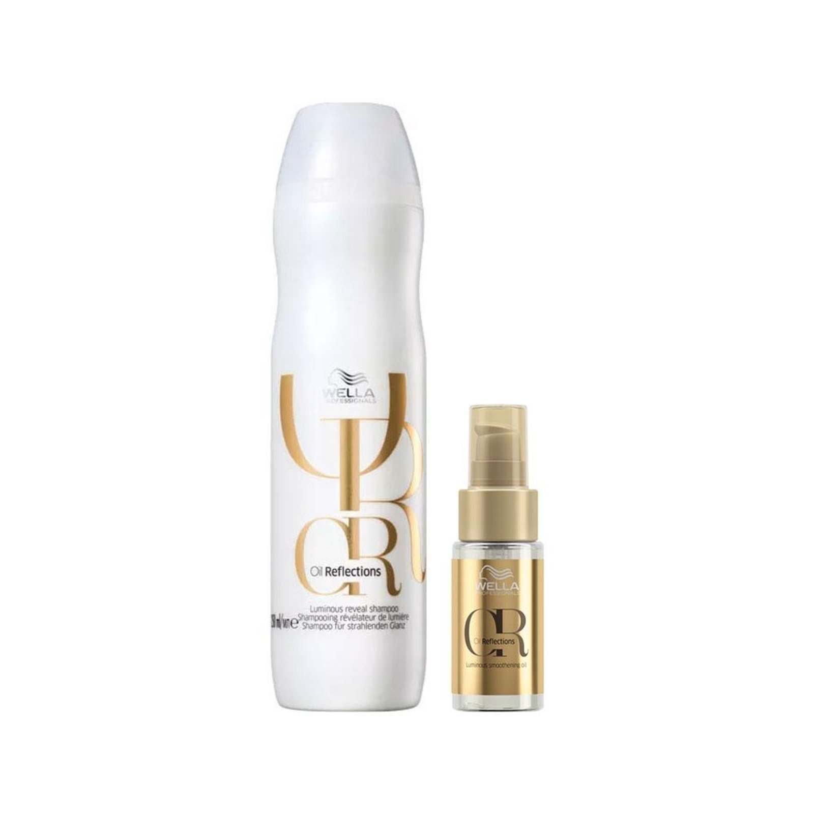 Kit Wella Oil Reflections - Shampoo e Óleo