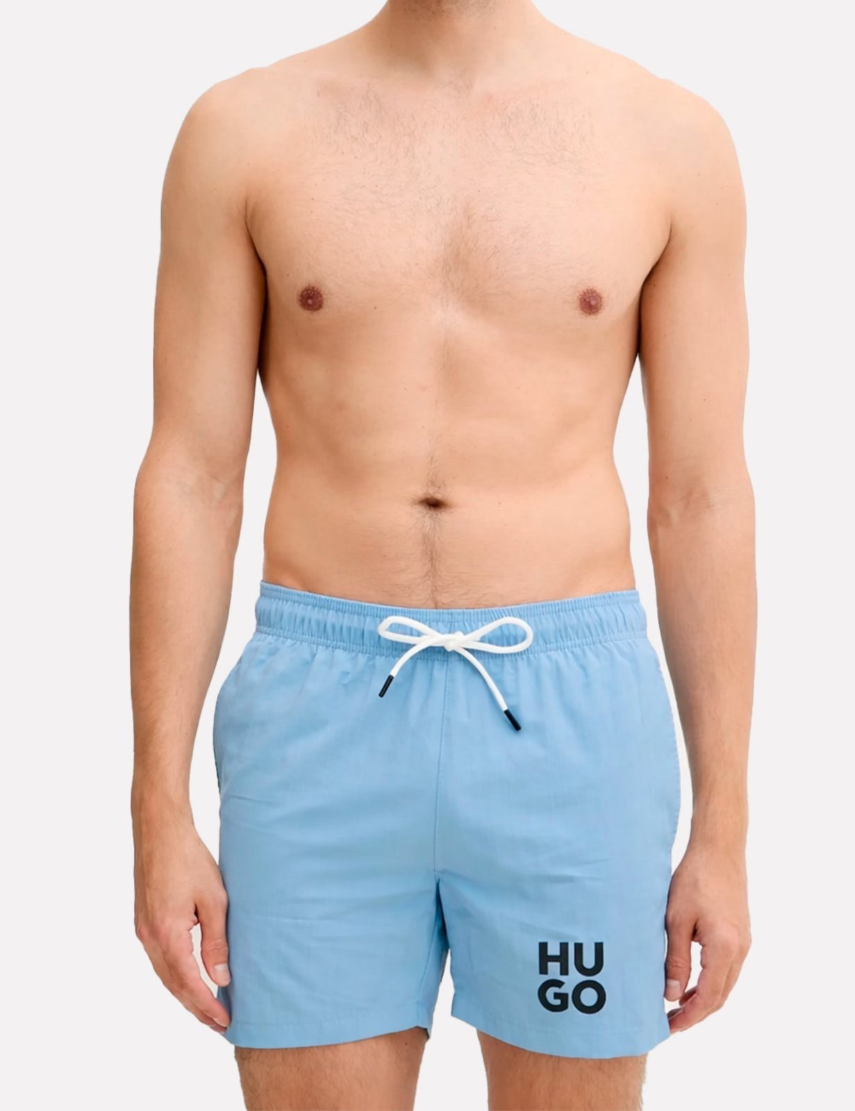 Short Hugo Boss Masculino Regular Paolo Azul Claro