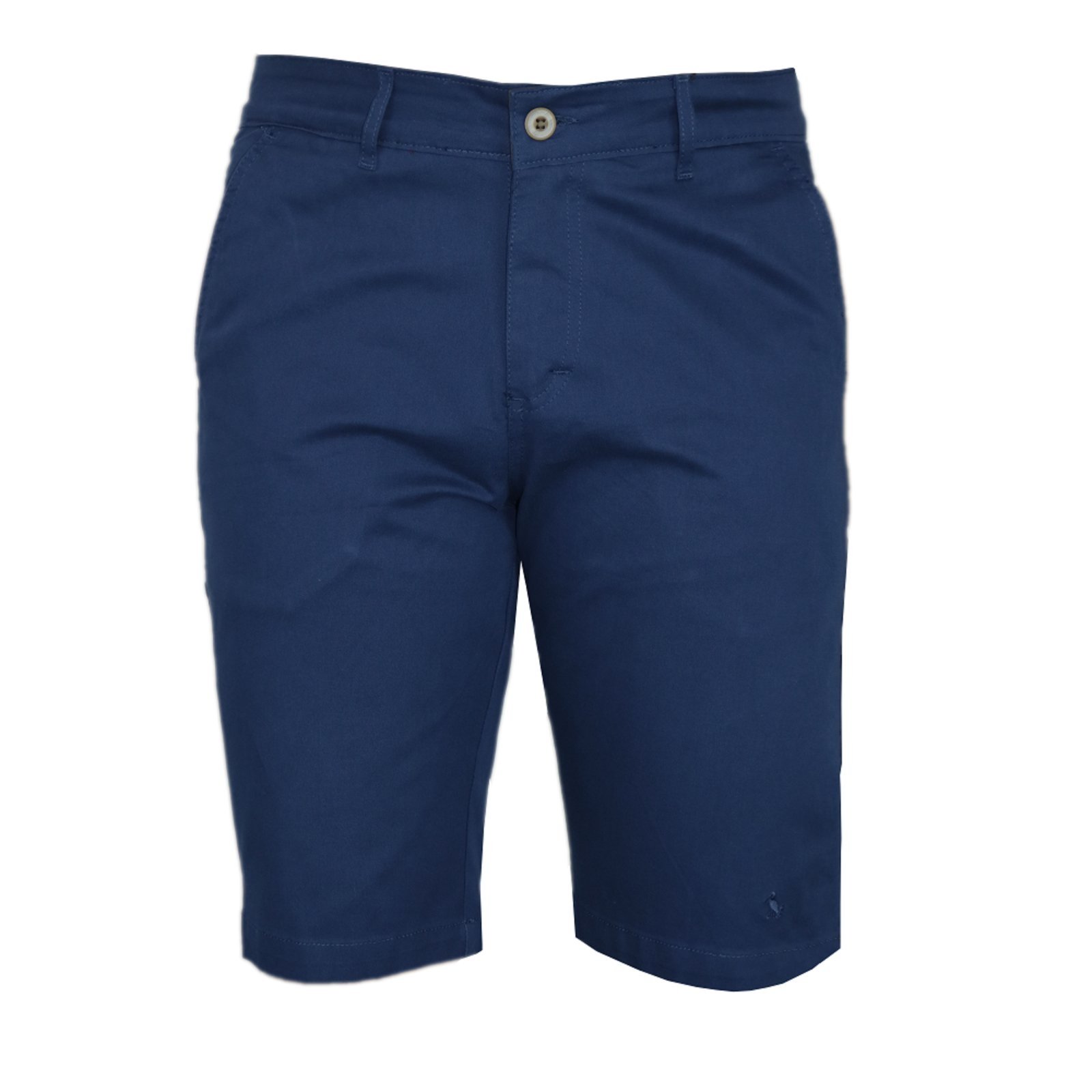 Bermuda Brim Sarja Slim Original Amil Exclusivo cor Marinho