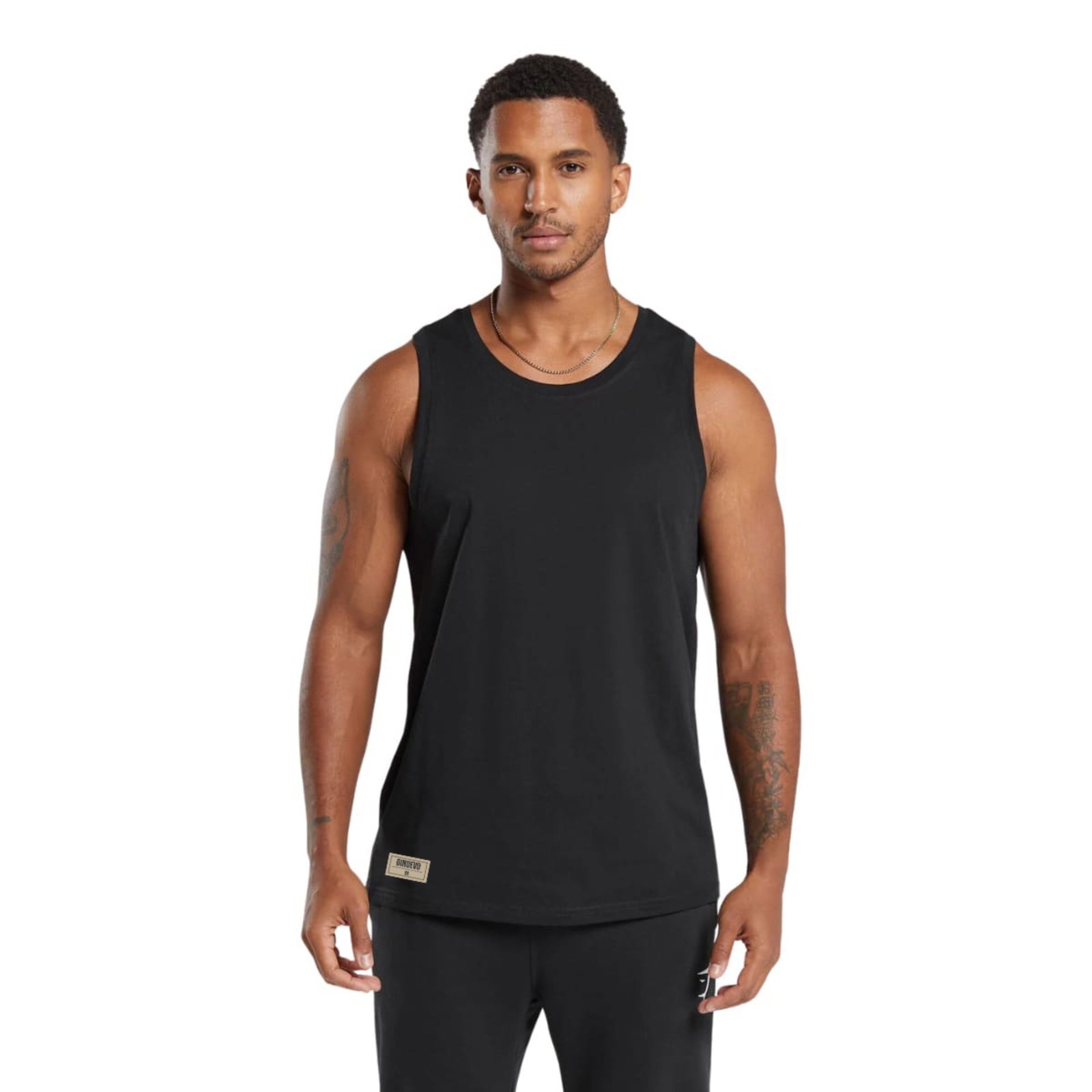 Camiseta Regata Masculina Dry Esportiva Fit Preta