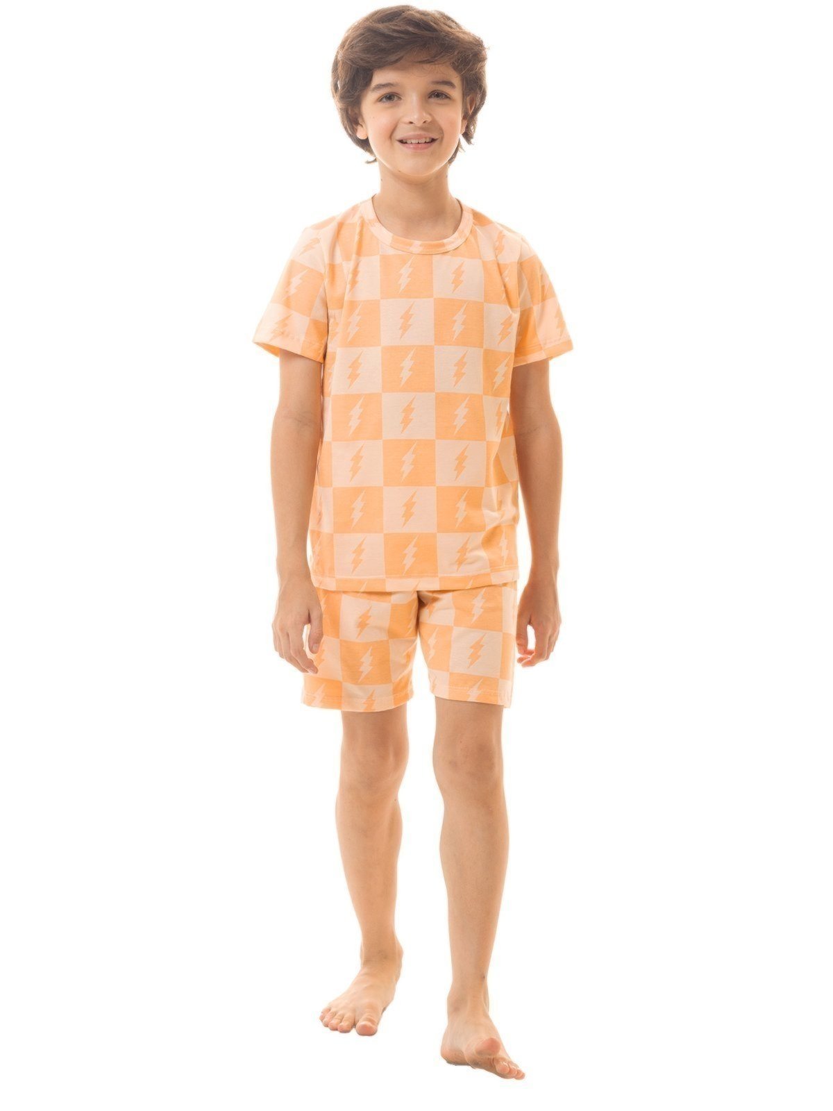 Pijama de Verão Menino Magicamente Toque de Trovão