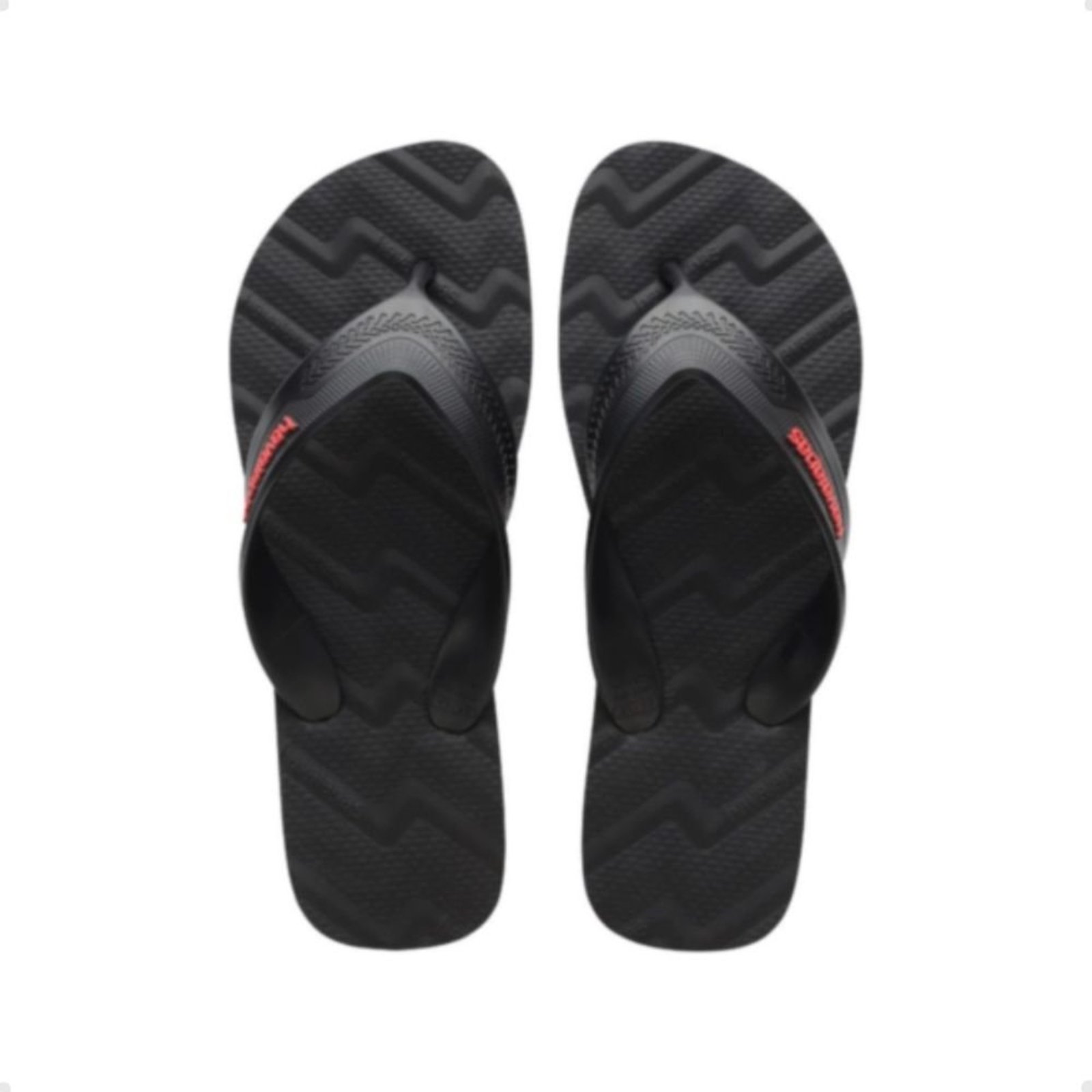 Chinelo Masculino Dedo Havaianas Track Waves Preto