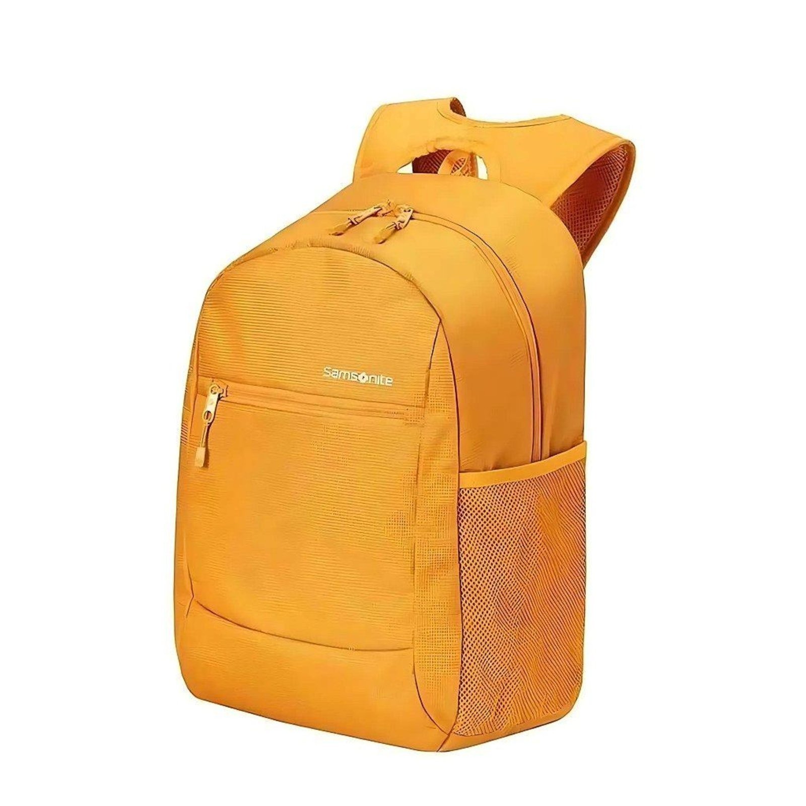 Vista 2 Mochila Samsonite Ignition Storm Mostarda Dourada Samsonite incolor