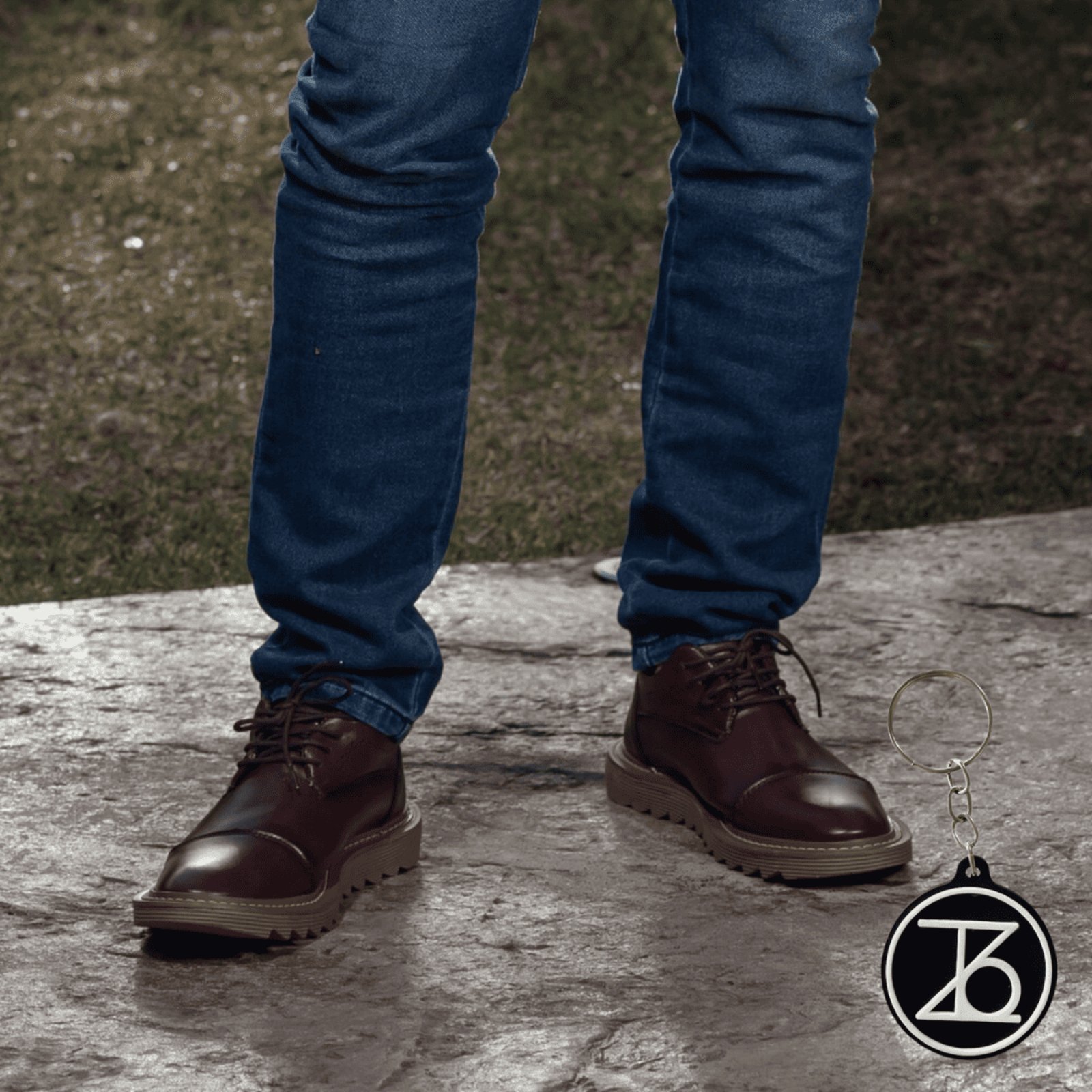 Sapato Social Oxford Verona Tratorado Confortável Masculino Social Brogue + Brinde Chaveiro ThézB