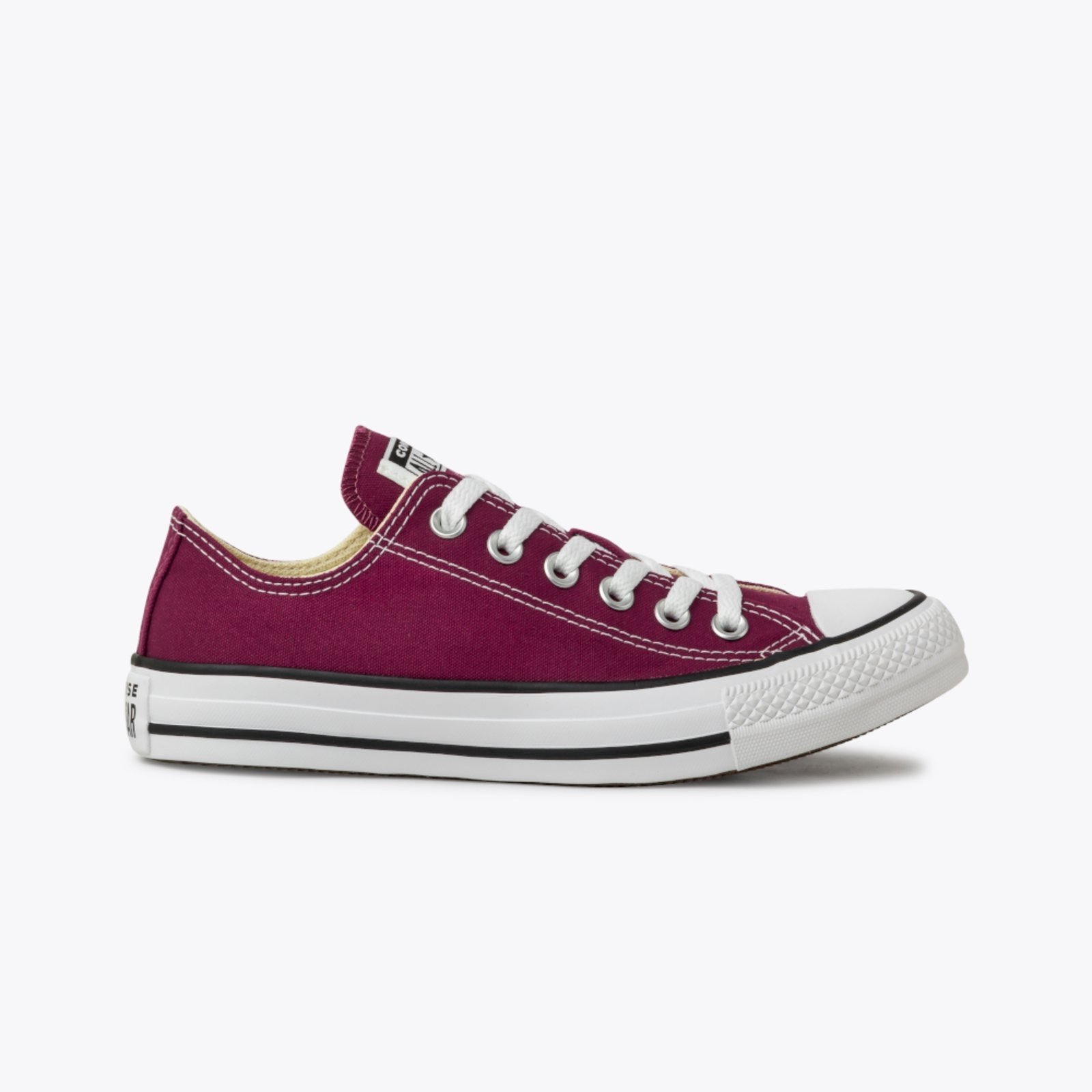 Converse Chuck Taylor All Star Cano Baixo Bordô