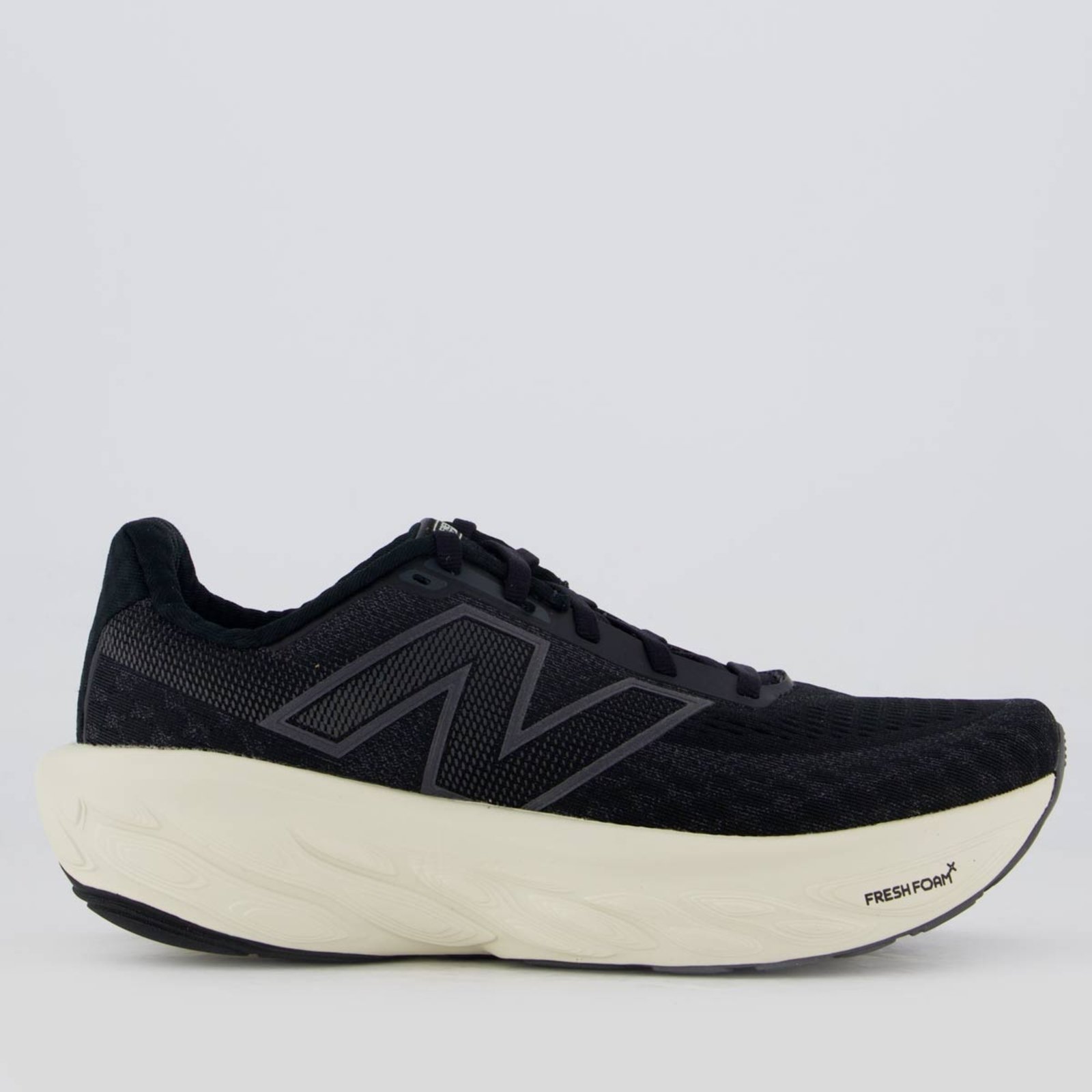 Tênis New Balance Fresh Foam X 1080 V14 Feminino Preto e Bege