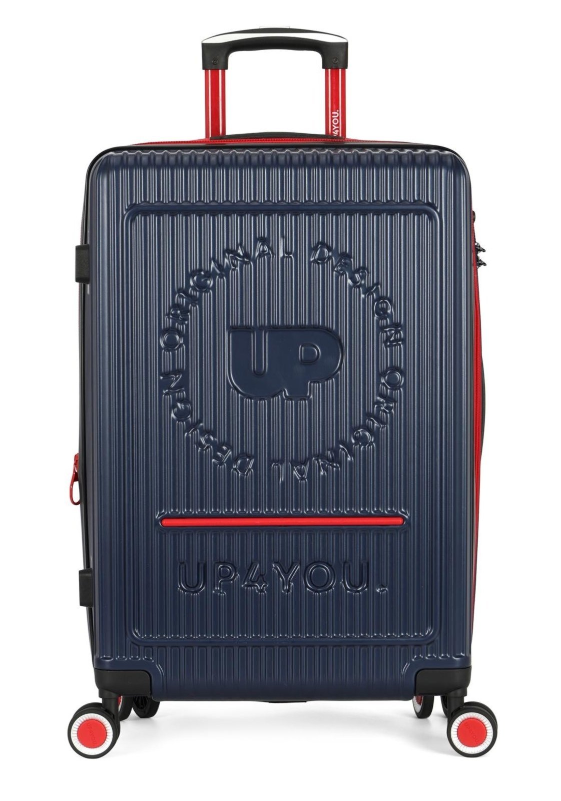 Infantil - Mala Viagem G Juvenil ABS Strike Expansiva TSA 360 Up4you Azul