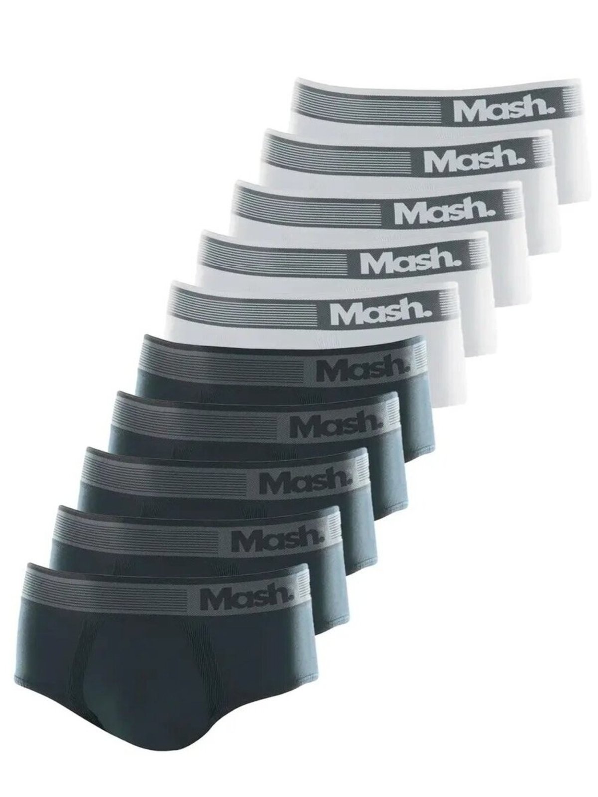 Kit com 10 Cueca Slip Mash 713.02